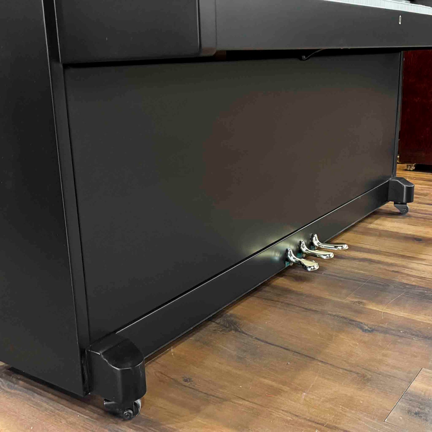 SOLD 1996 Pearl River 108-D1 43" Satin Black Console Piano