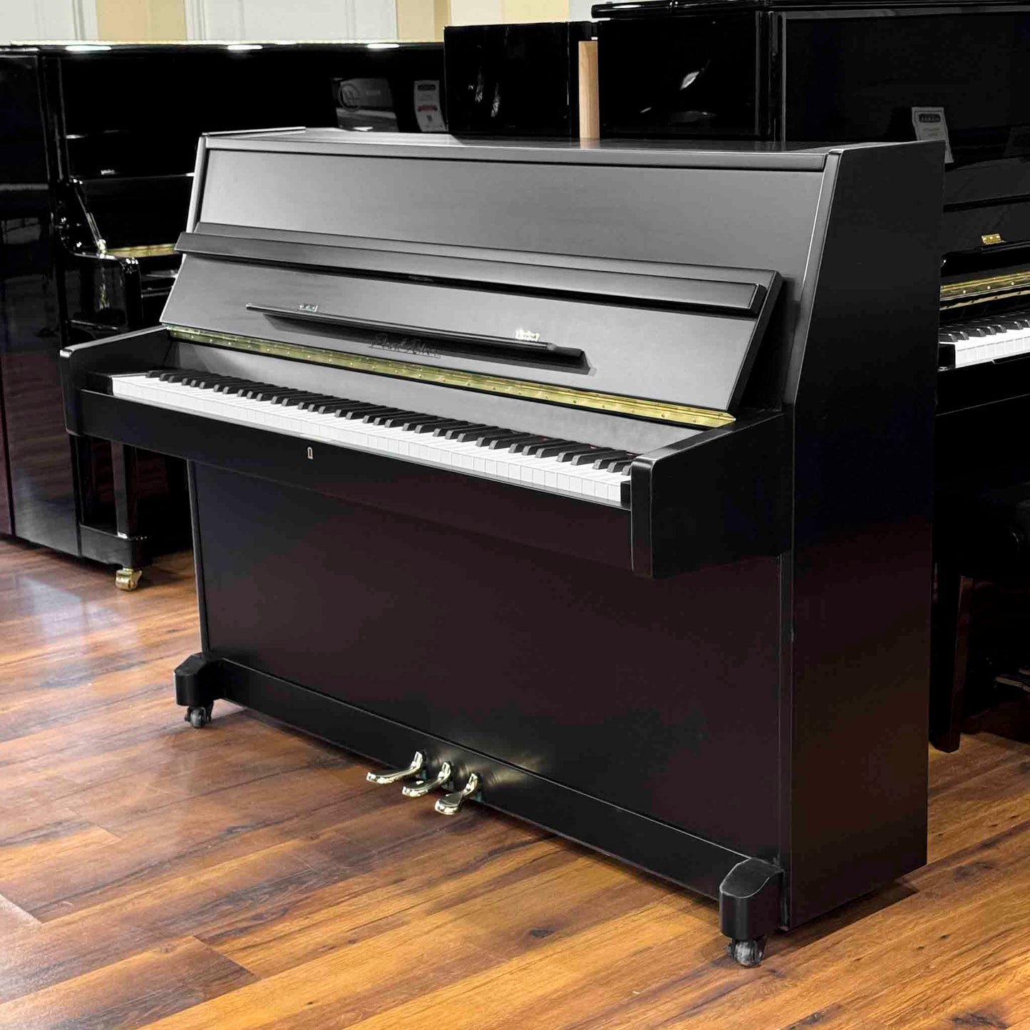 SOLD 1996 Pearl River 108-D1 43" Satin Black Console Piano