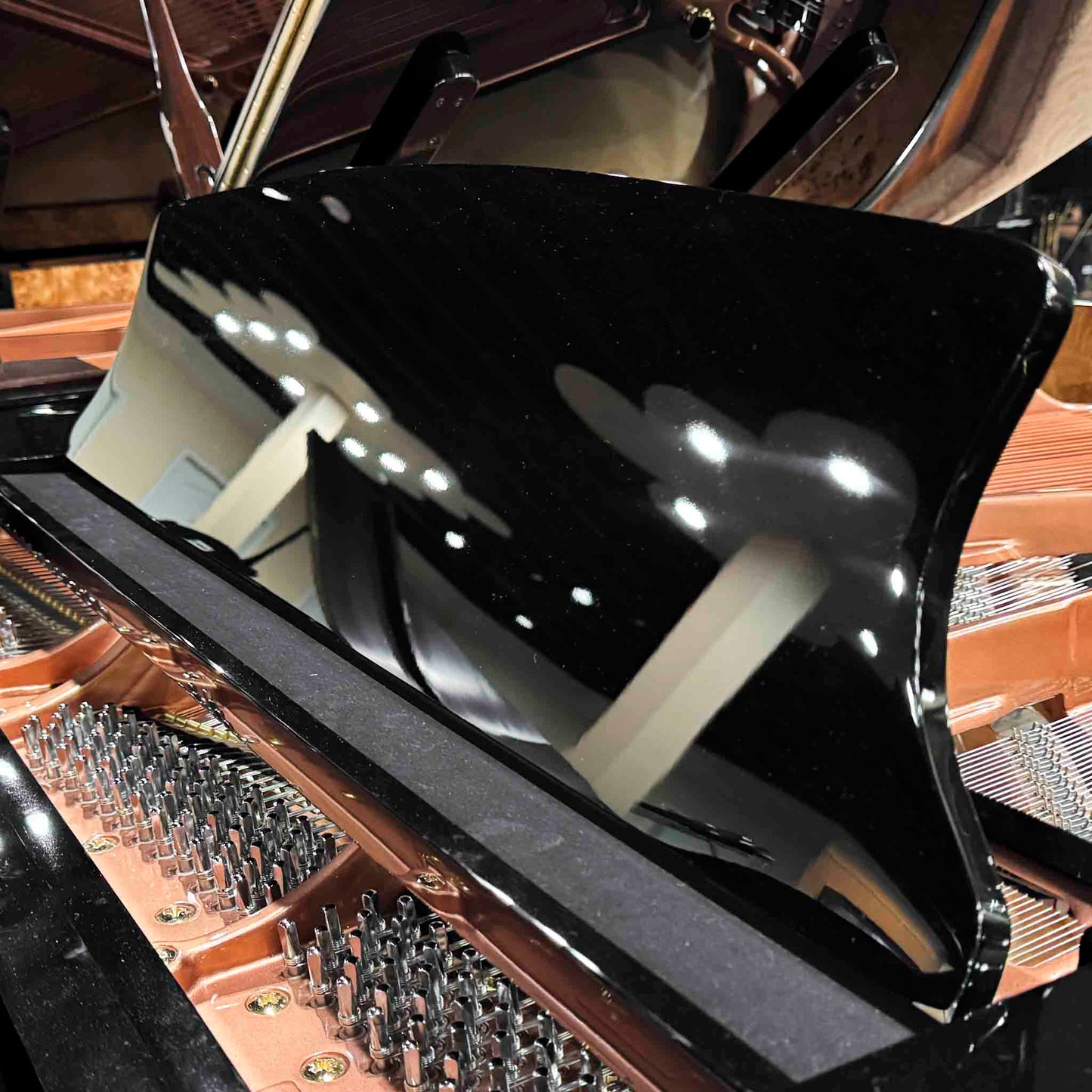 SOLD Hailun 151 5' Polished Black Baby Grand Piano
