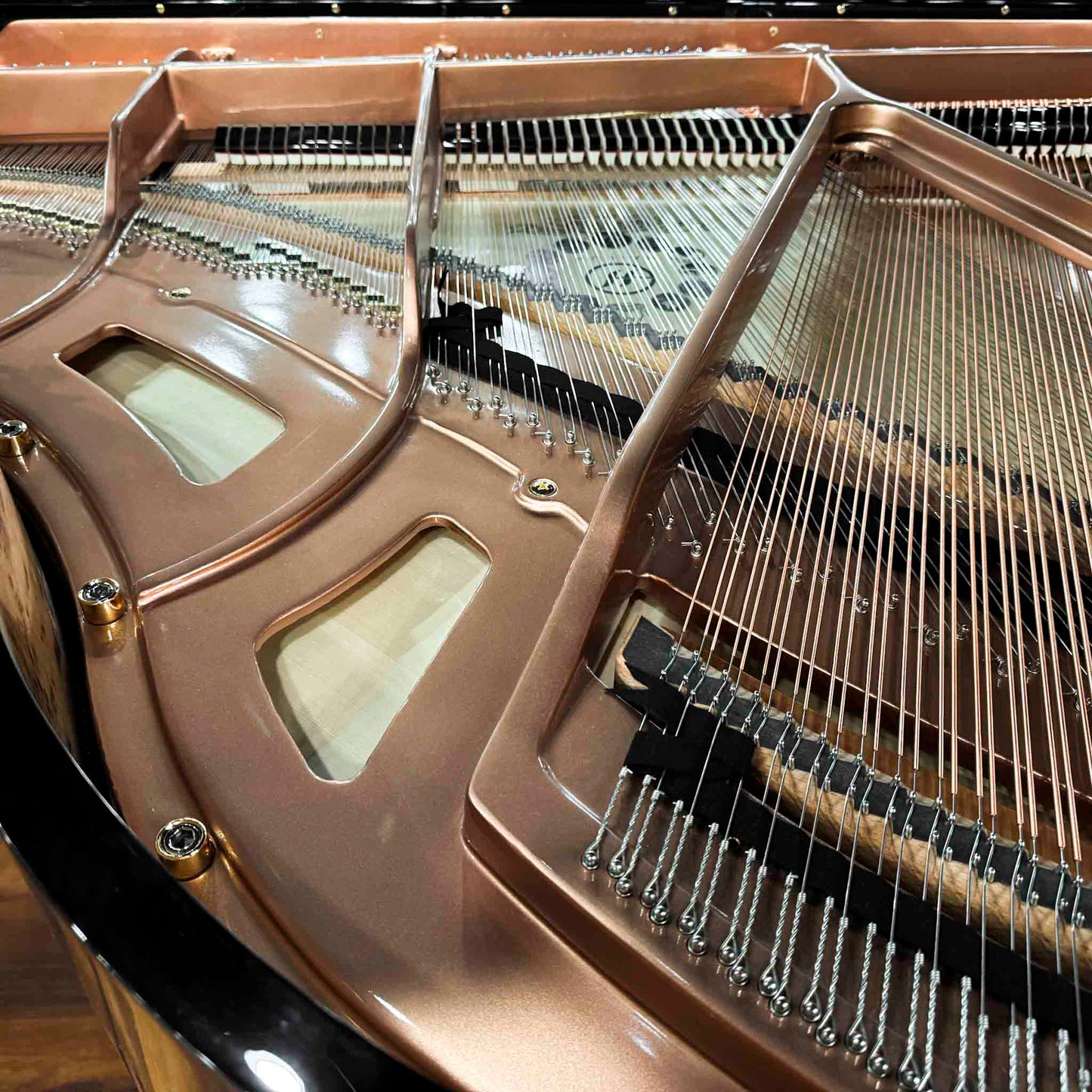 SOLD Hailun 151 5' Polished Black Baby Grand Piano