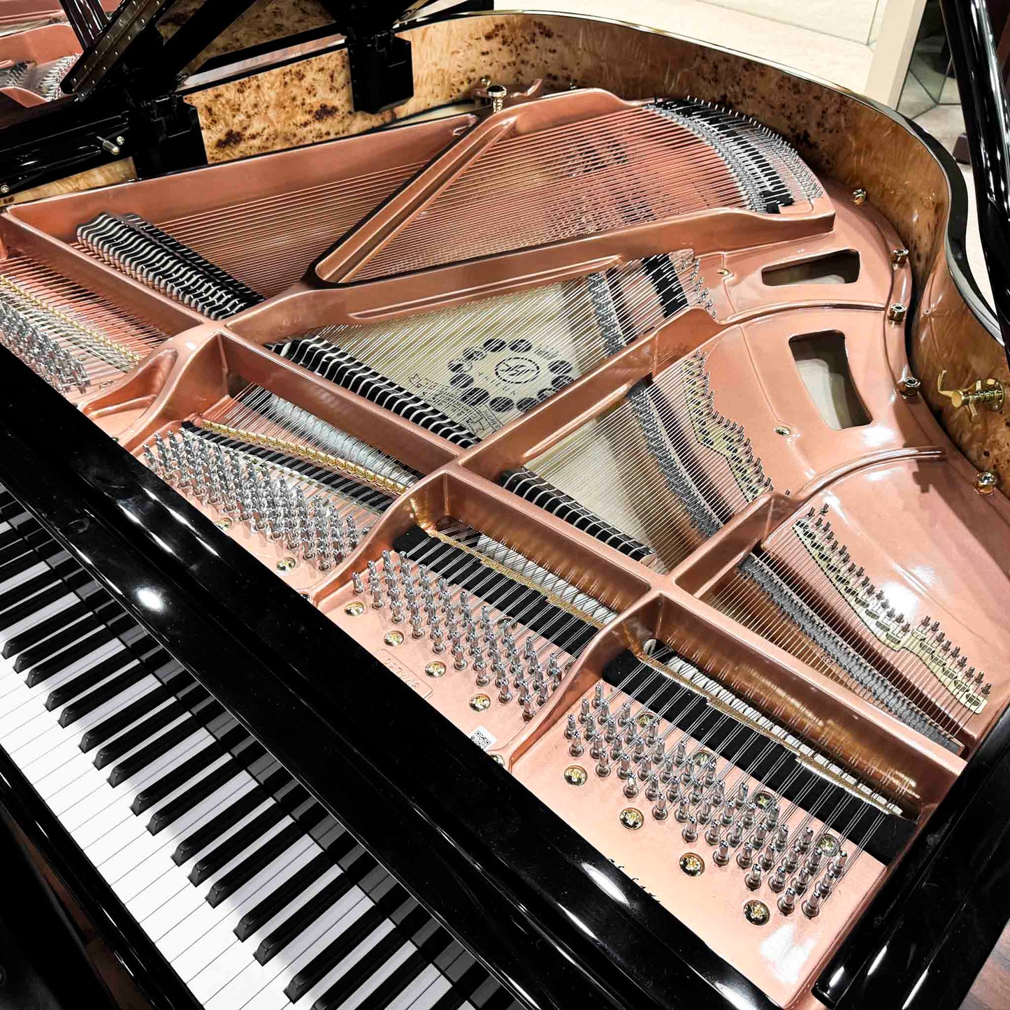 SOLD Hailun 151 5' Polished Black Baby Grand Piano
