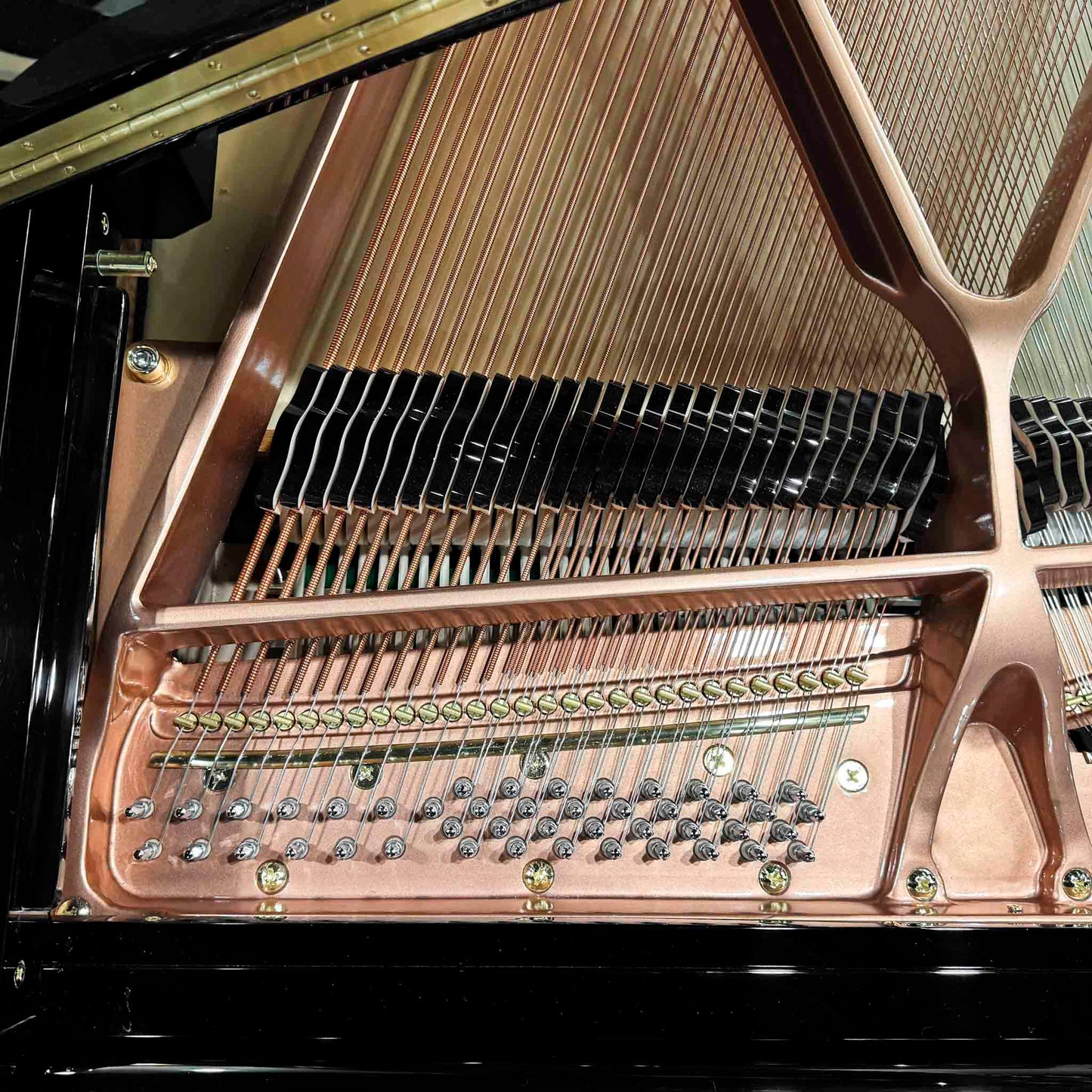SOLD Hailun 151 5' Polished Black Baby Grand Piano
