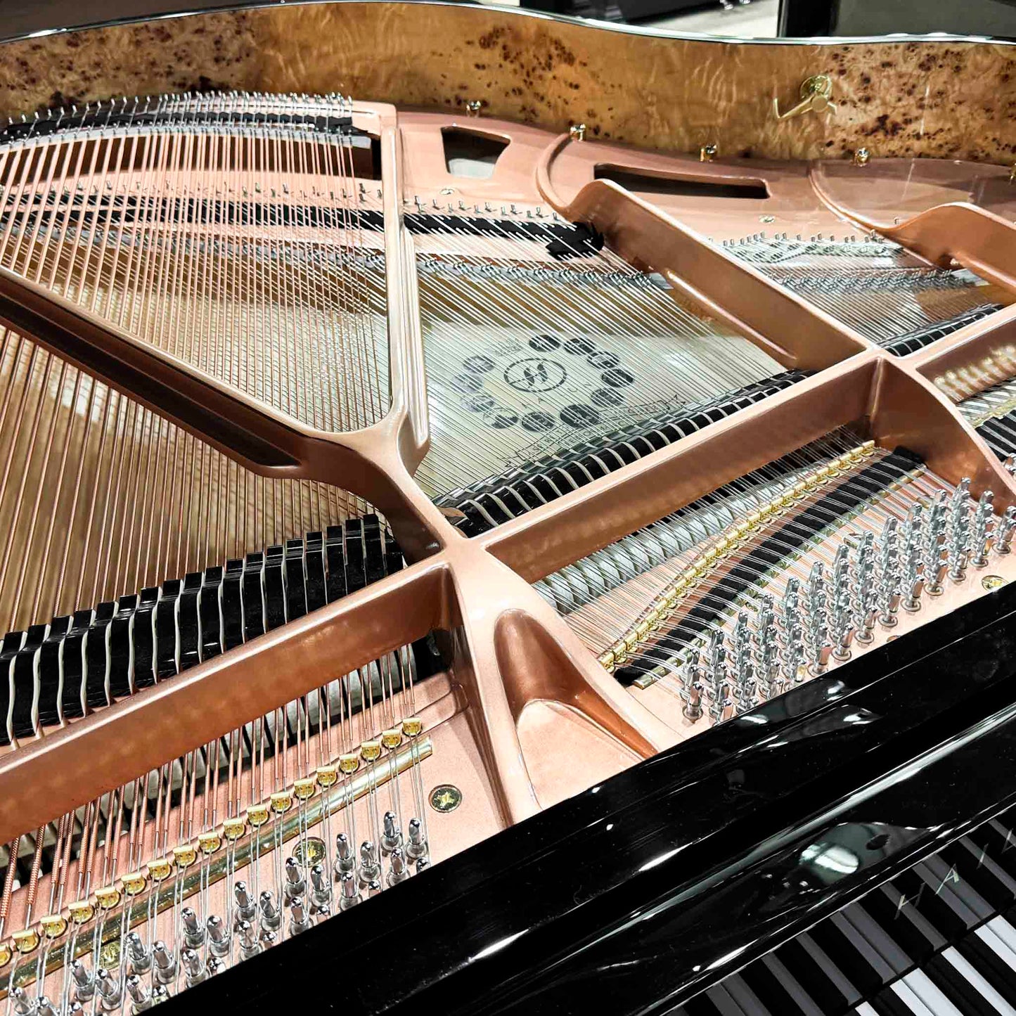 SOLD Hailun 151 5' Polished Black Baby Grand Piano