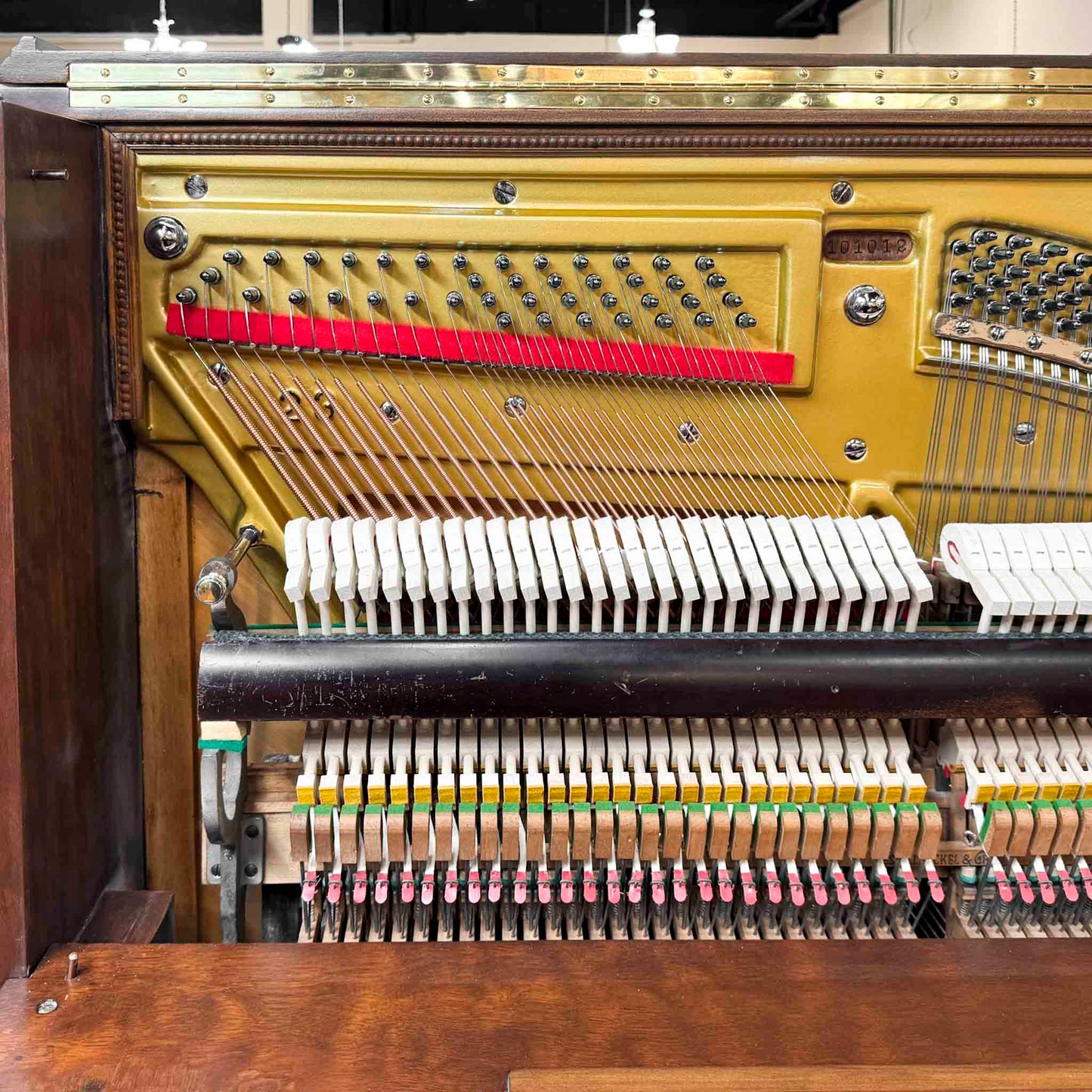 SOLD - 1912 Emerson Commissioned Upright Piano