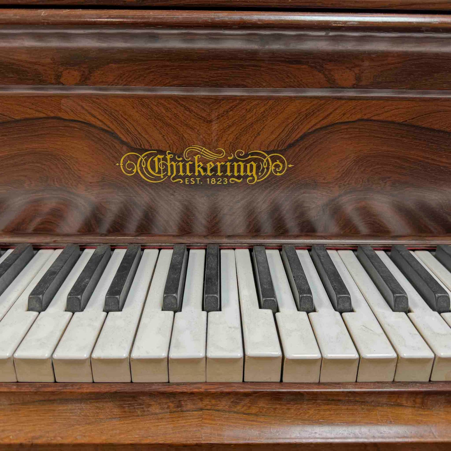 CURRENT SHOP WORK - Chickering 8' Rosewood Commissioned Grand Piano