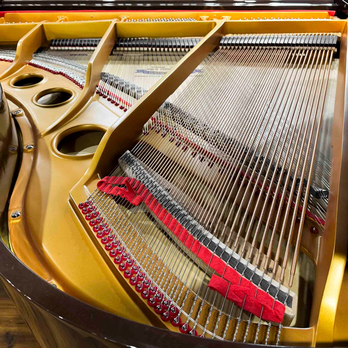 Hallet Davis 160 5'3" Dark Walnut Polish Grand Piano with Self Playing System