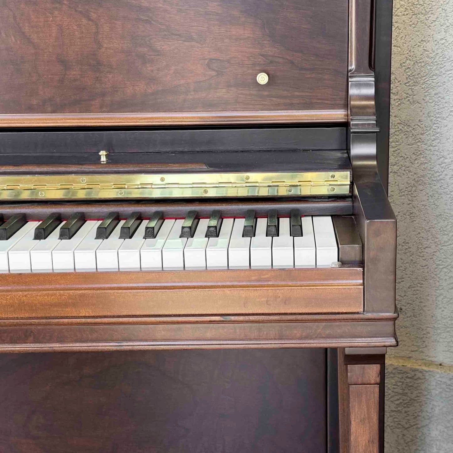SOLD - 1934 Cable Nelson Wood Finish Commissioned Upright Piano