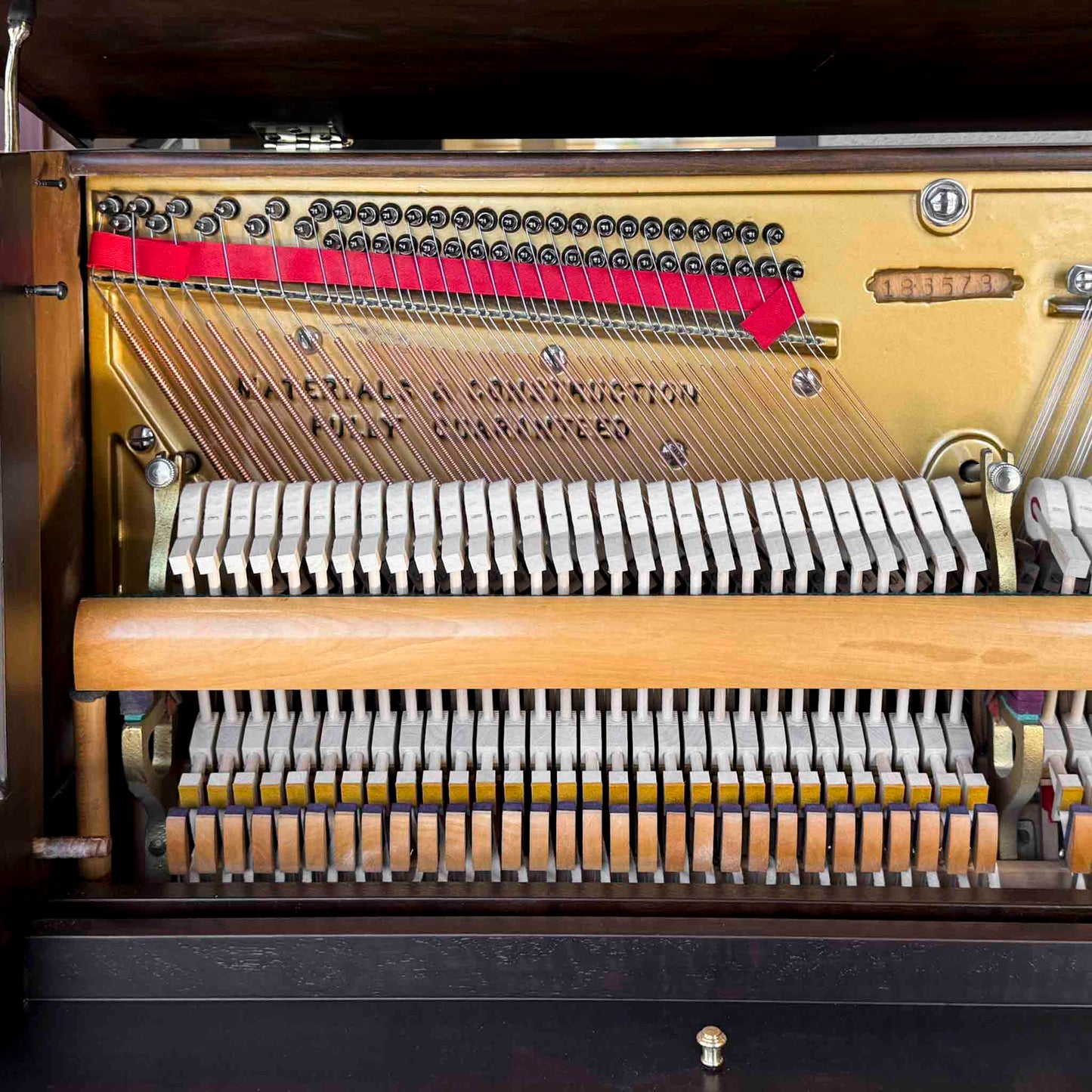 SOLD - 1934 Cable Nelson Wood Finish Commissioned Upright Piano