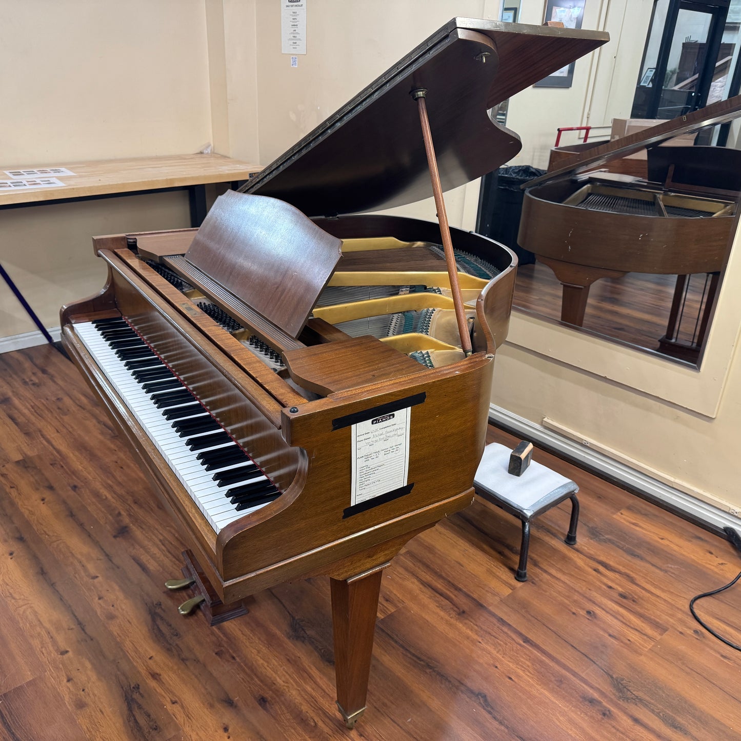 CURRENT SHOP WORK - Herrburger Brooks Commissioned Baby Grand Piano
