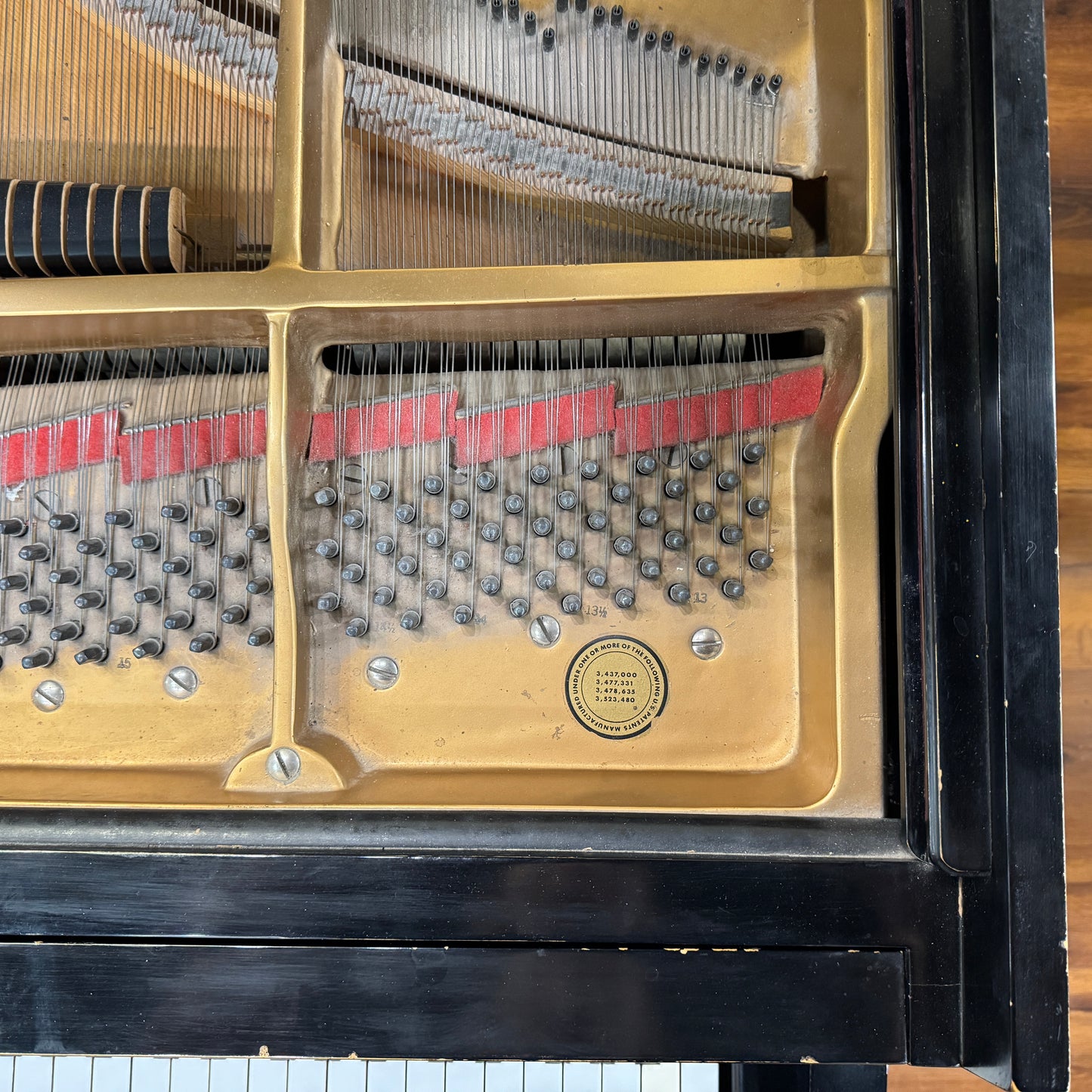 CURRENT SHOP WORK - 1978 Baldwin R 5'7" Satin Black Commissioned Grand Piano