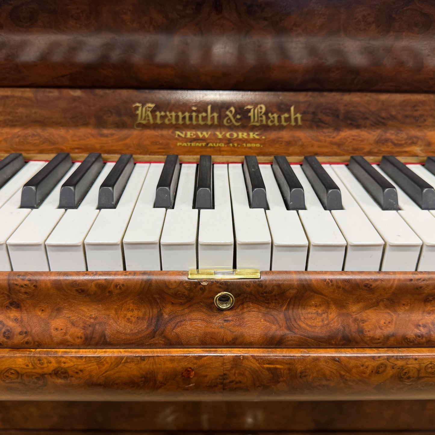 1880 Kranich & Bach 47" Wood Finish Upright Piano