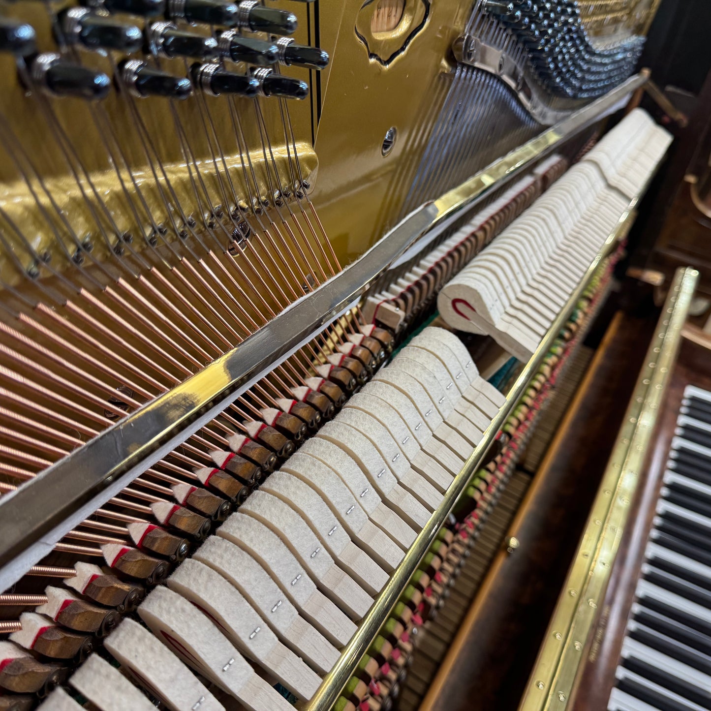 1880 Kranich & Bach 47" Wood Finish Upright Piano