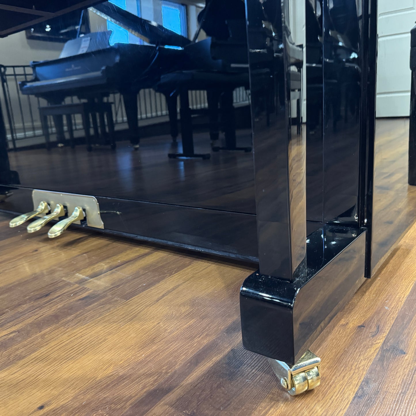 SOLD 2016 Hailun 121 48" Polished Black Upright Piano