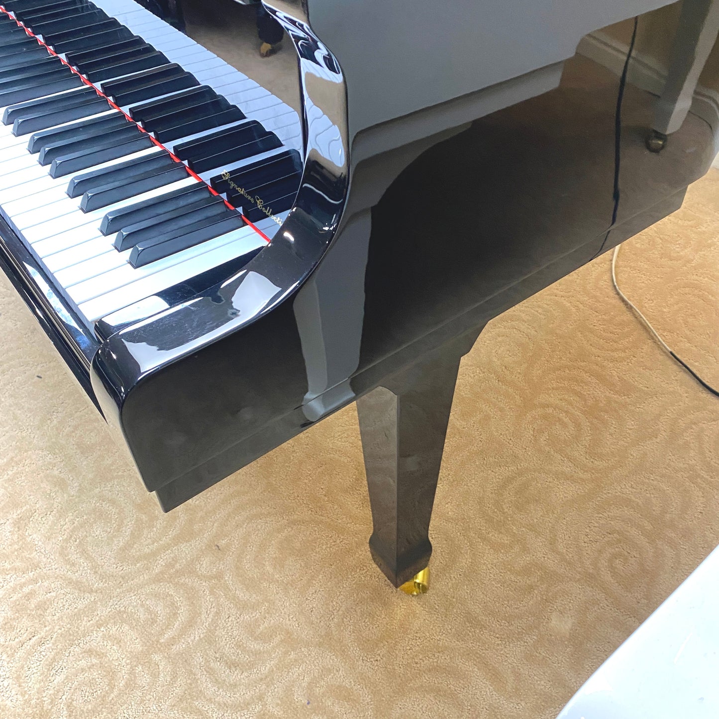 CURRENT SHOP WORK - Hallet Davis 148 Commissioned Grand Piano