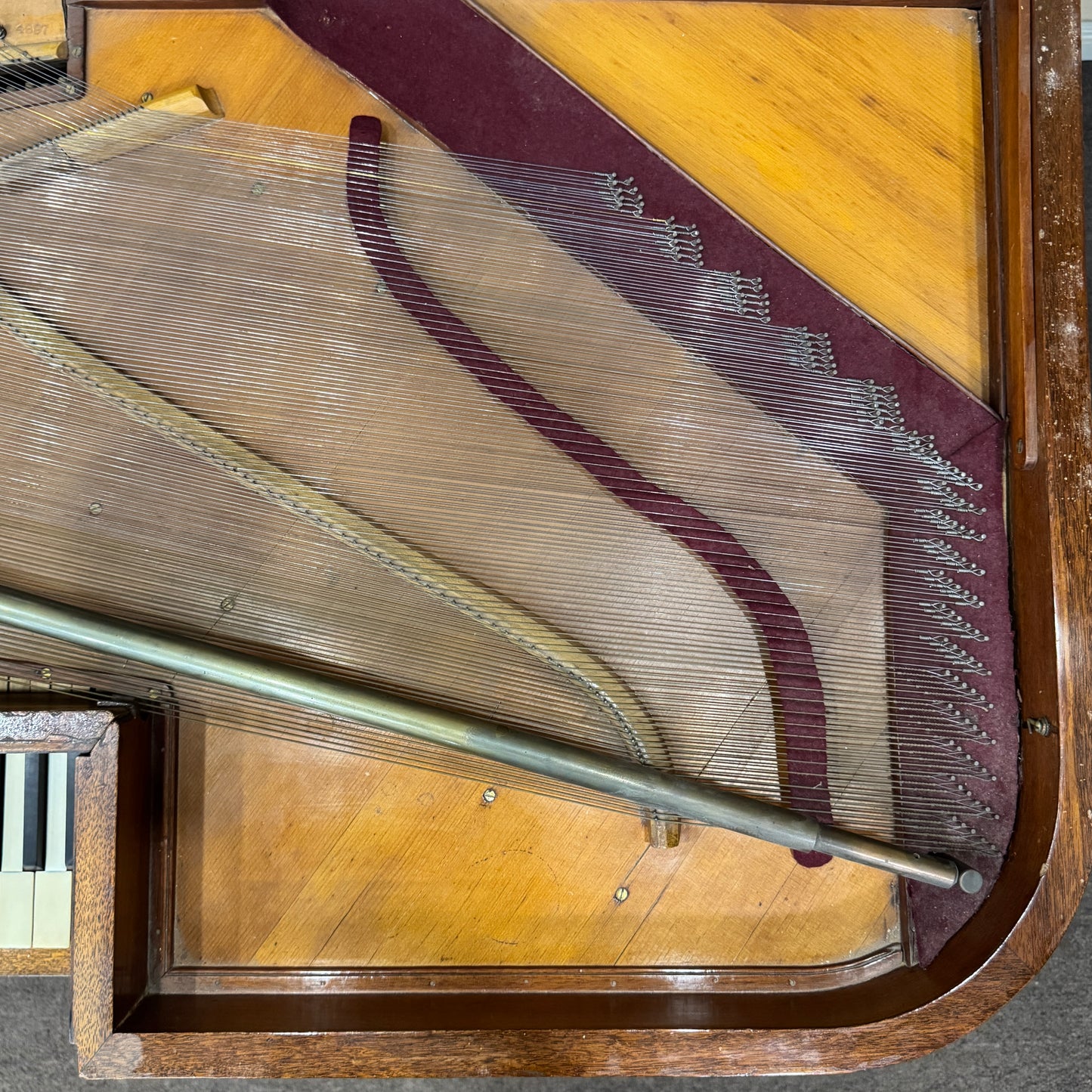 SOLD 1815 William Stodart 34" Commissioned Square Piano