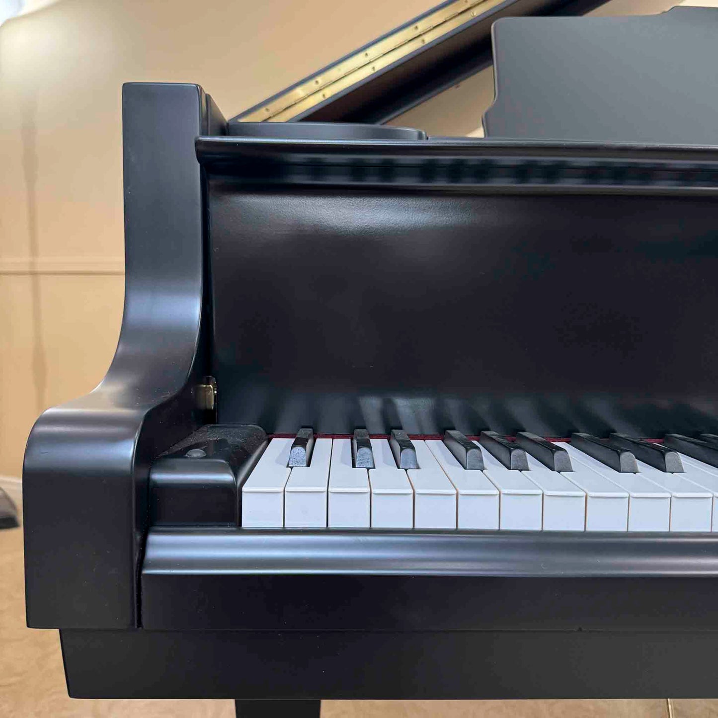 1991 Weber WG-50 4'11" Satin Black Baby Grand Piano