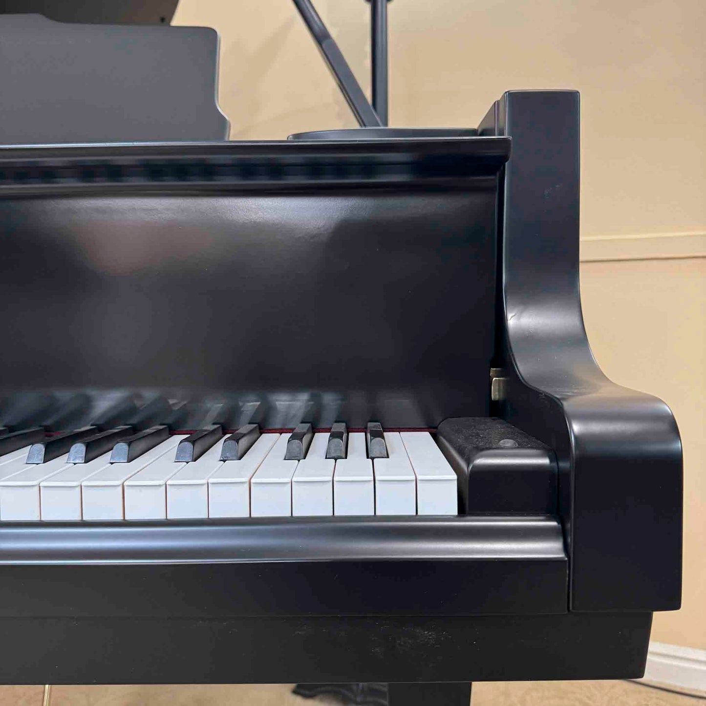 1991 Weber WG-50 4'11" Satin Black Baby Grand Piano