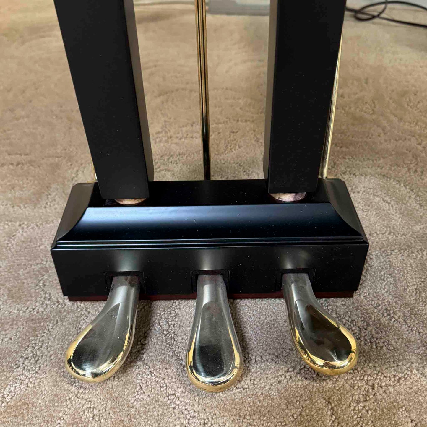 1991 Weber WG-50 4'11" Satin Black Baby Grand Piano