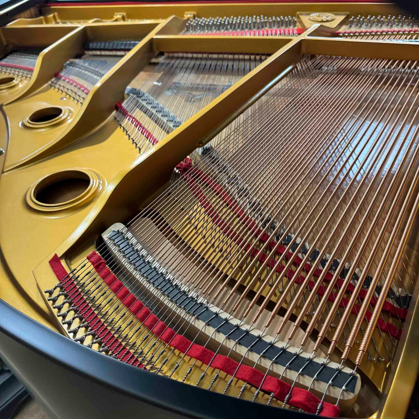 1991 Weber WG-50 4'11" Satin Black Baby Grand Piano