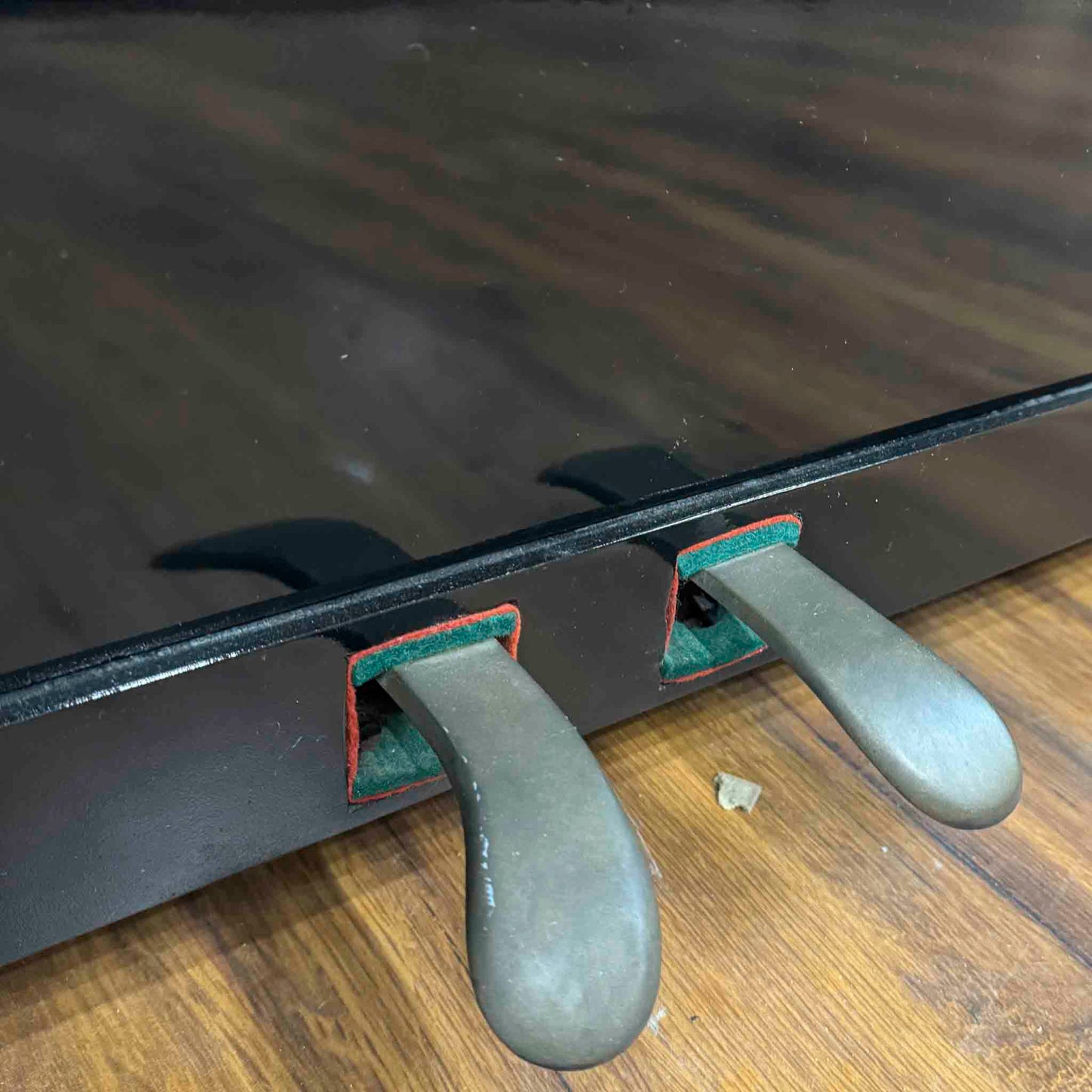 CURRENT SHOP WORK - 1909 Friedrich Prein 51.5" Polished Black Commissioned Upright Piano
