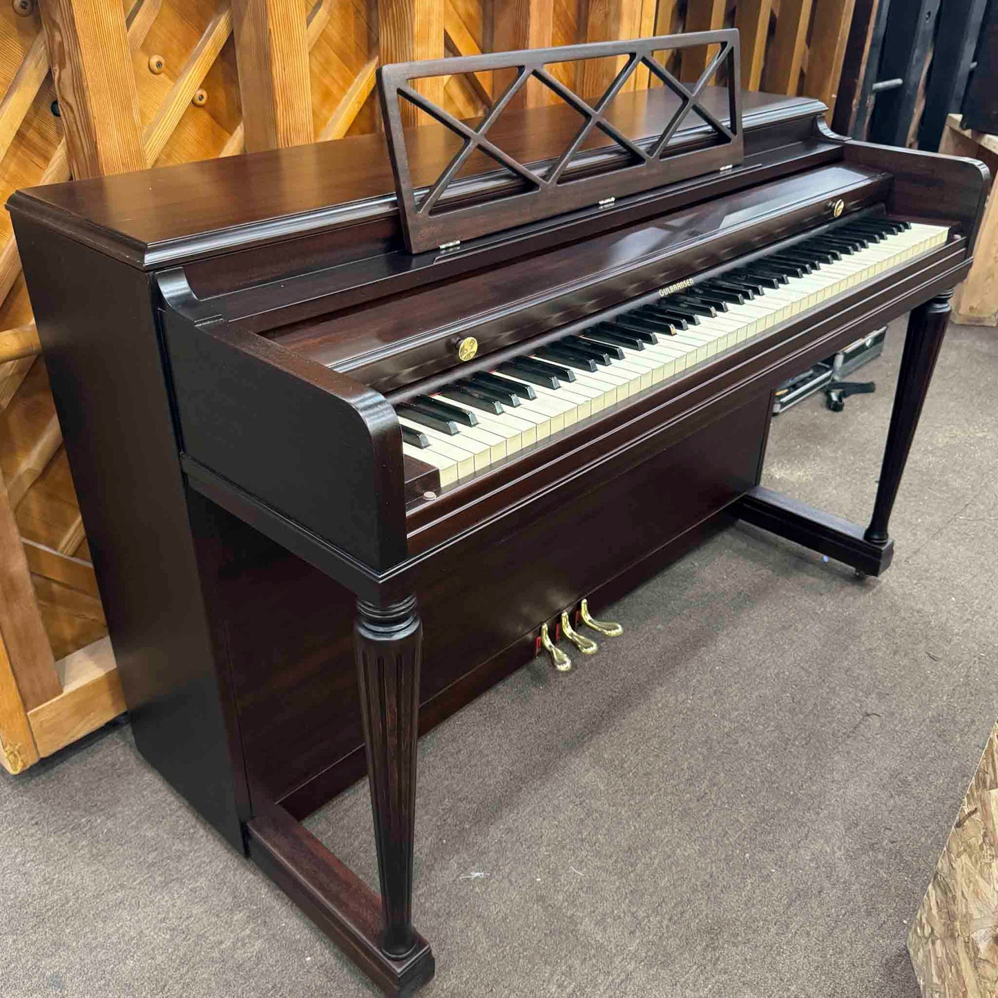 SOLD 1949 Gulbransen 37" Commissioned Spinet Piano