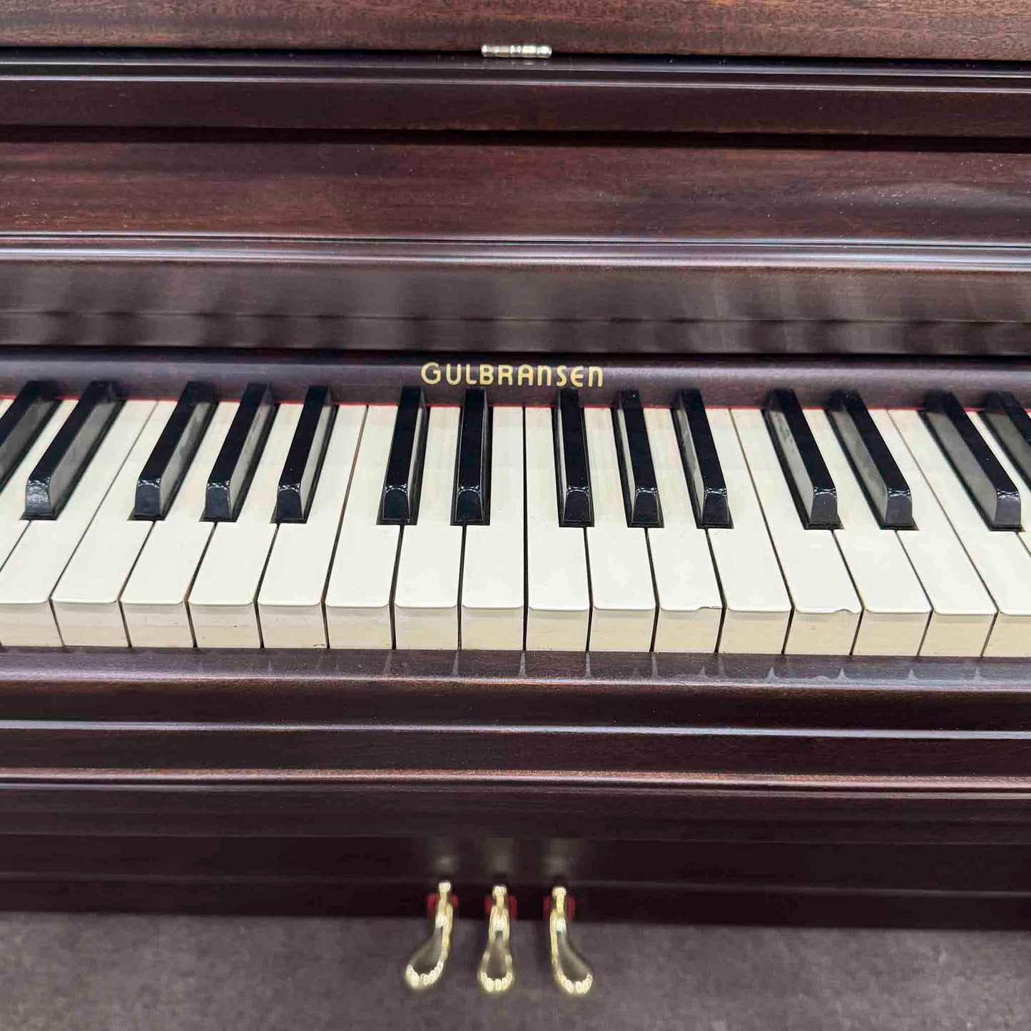SOLD 1949 Gulbransen 37" Commissioned Spinet Piano