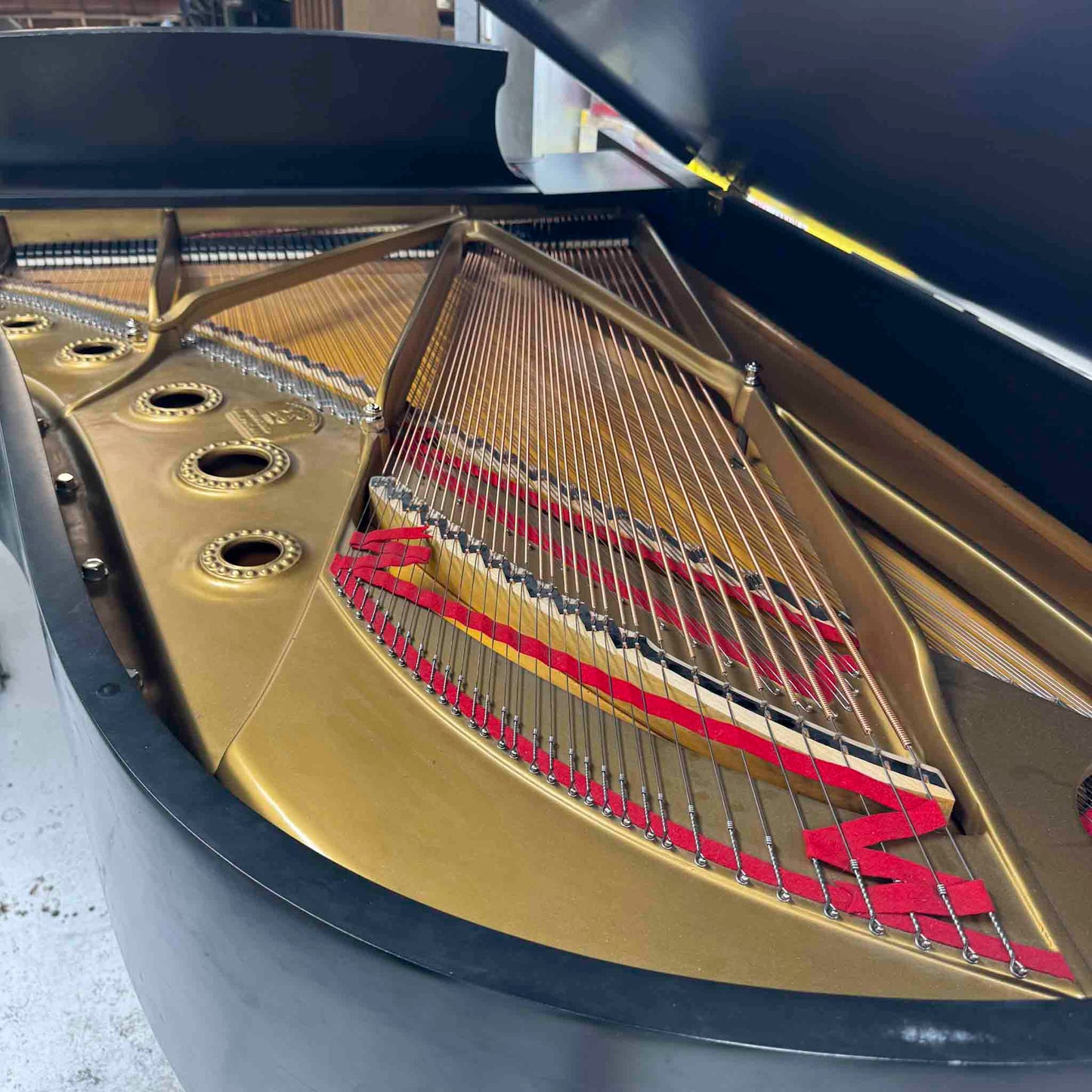 SOLD 1967 Steinway B 6'11" Satin Black Commissioned Grand Piano