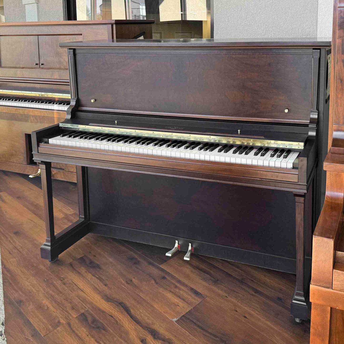 SOLD - 1934 Cable Nelson Wood Finish Commissioned Upright Piano