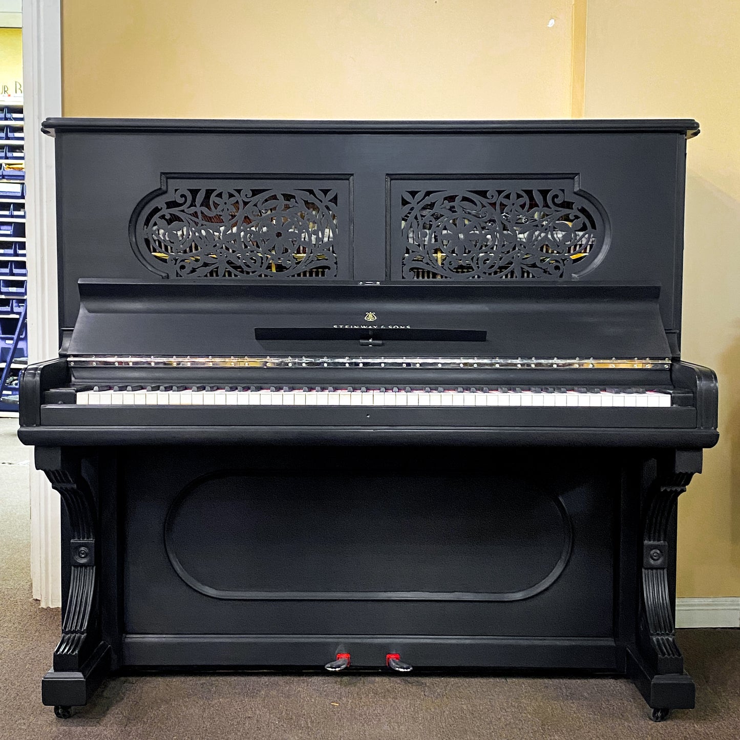 SOLD 1888 Steinway Commissioned Upright