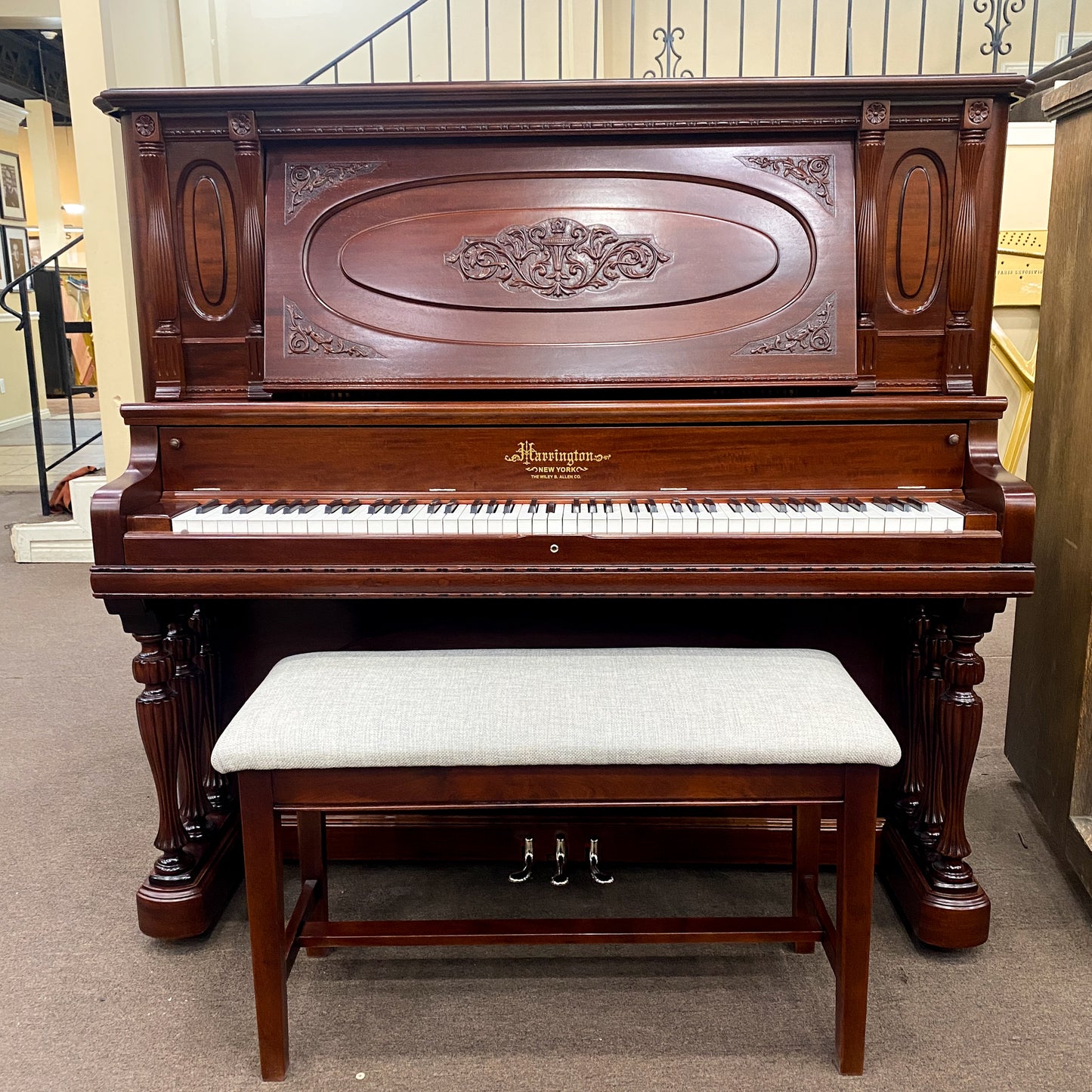 SOLD 1905 Harrington Commissioned Upright