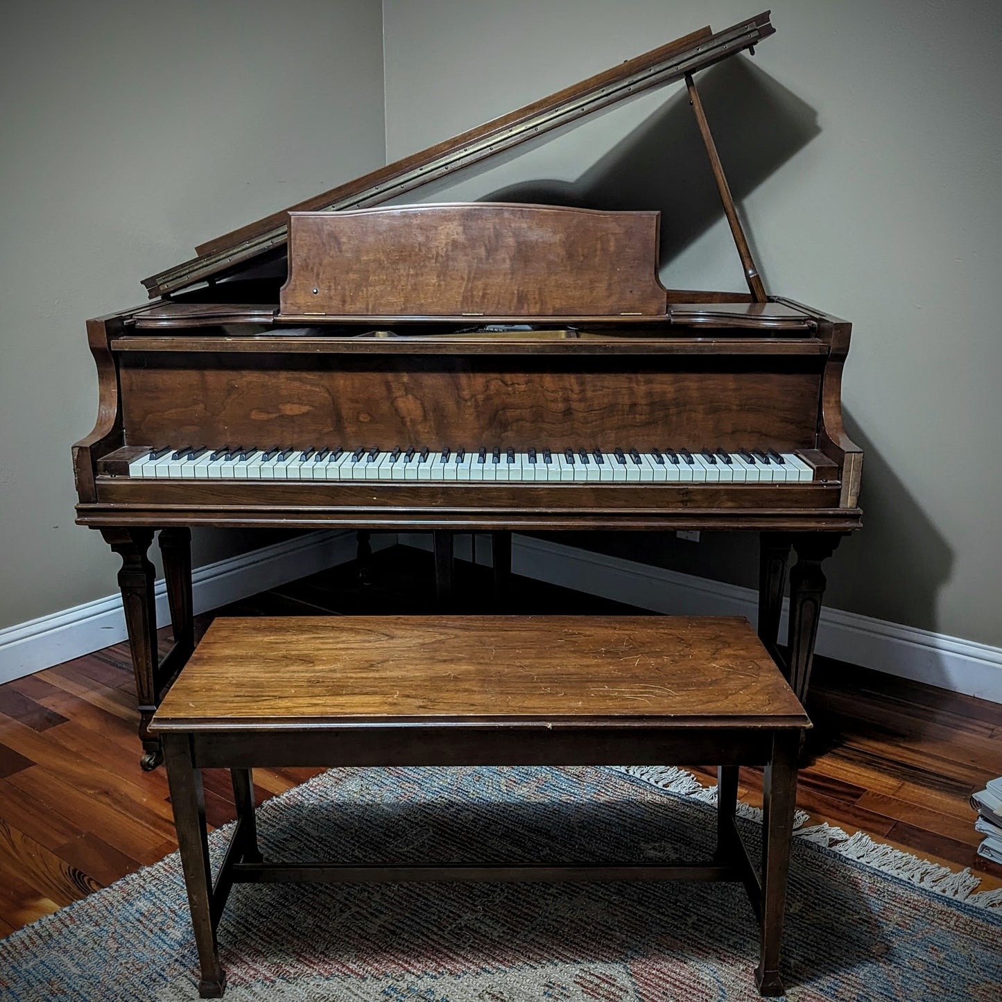 The Fox Family Piano!