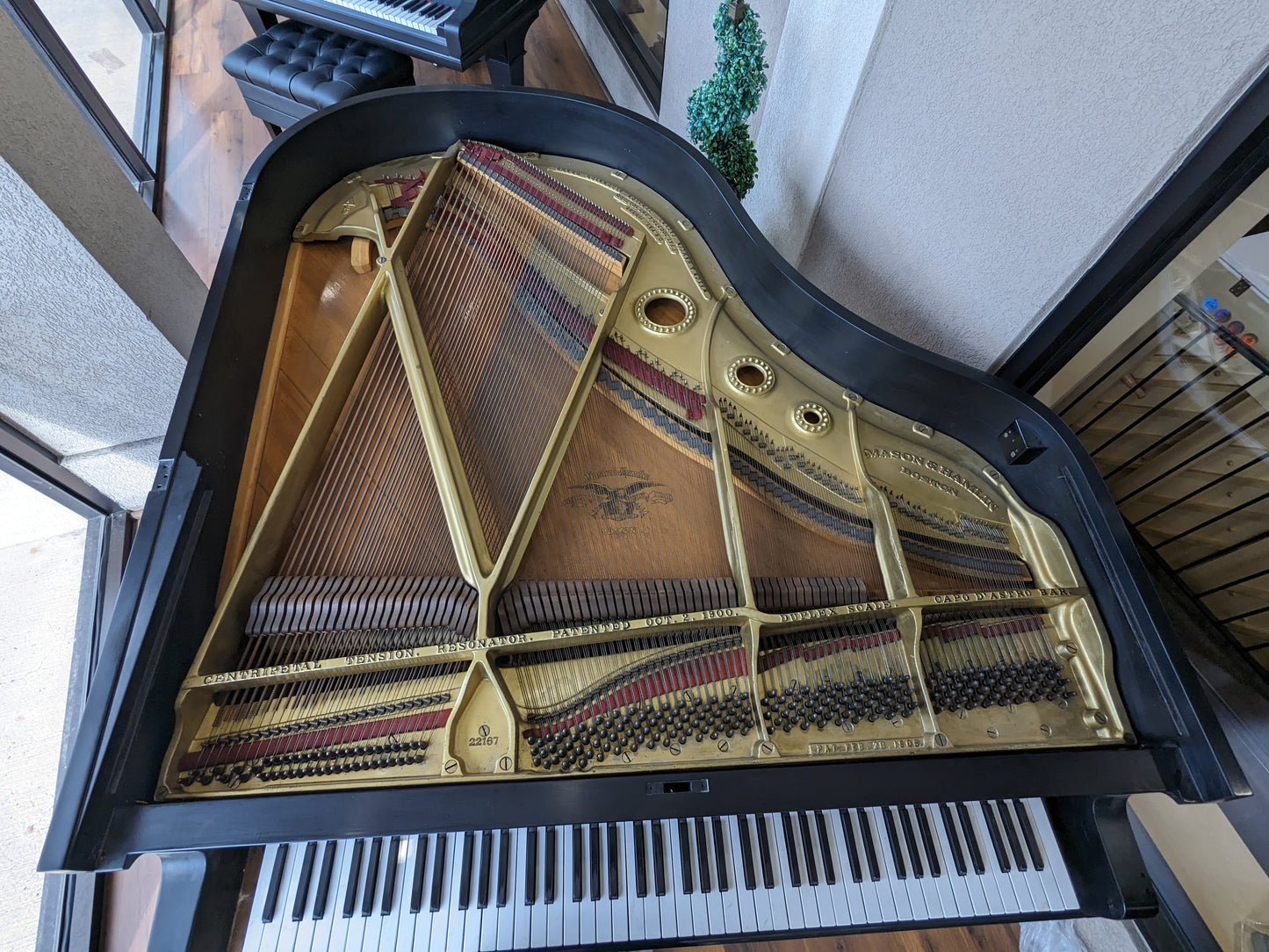 SOLD 1913 Mason & Hamlin Wood Finish Commissioned Grand Piano