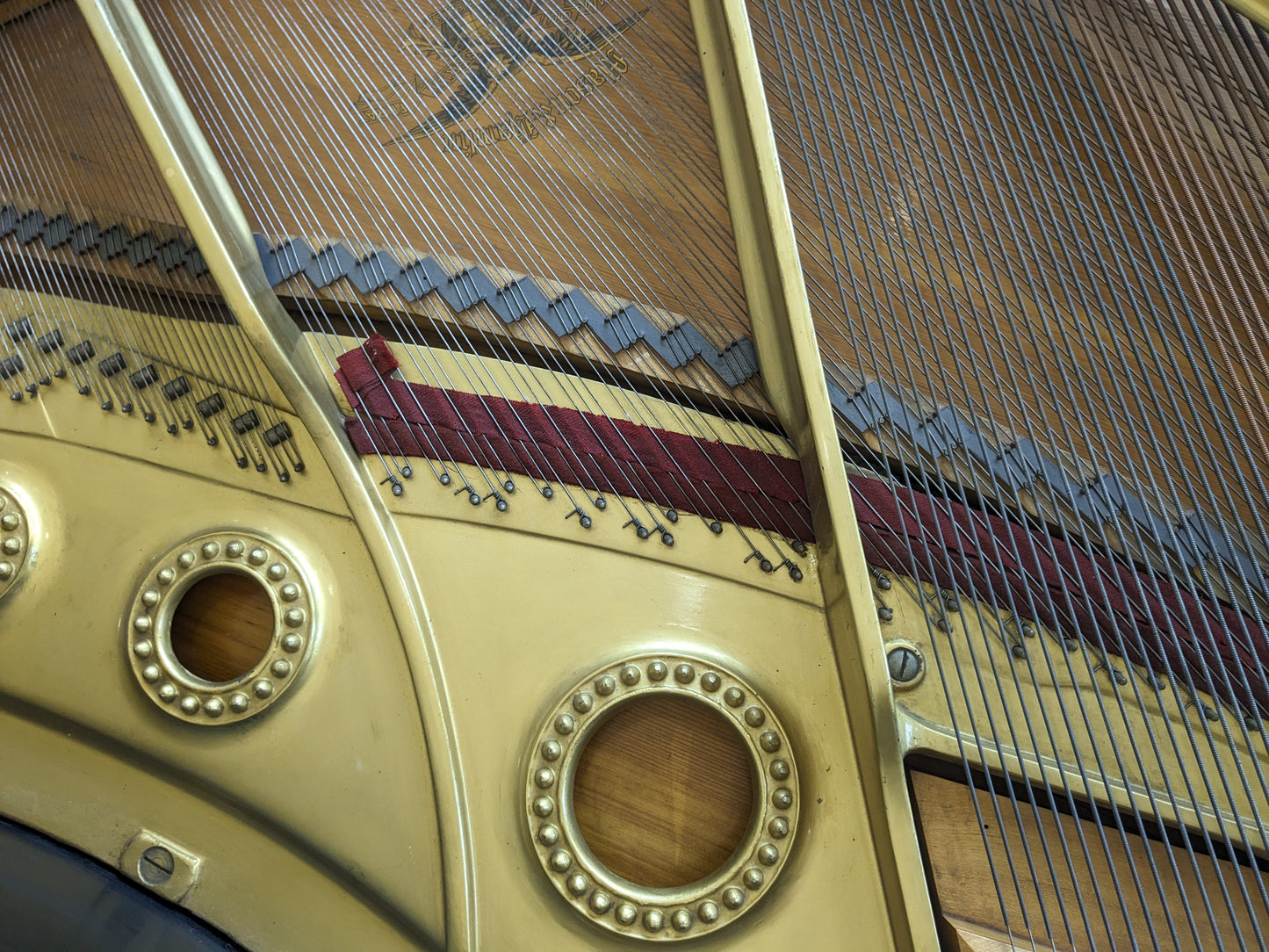 SOLD 1913 Mason & Hamlin Wood Finish Commissioned Grand Piano
