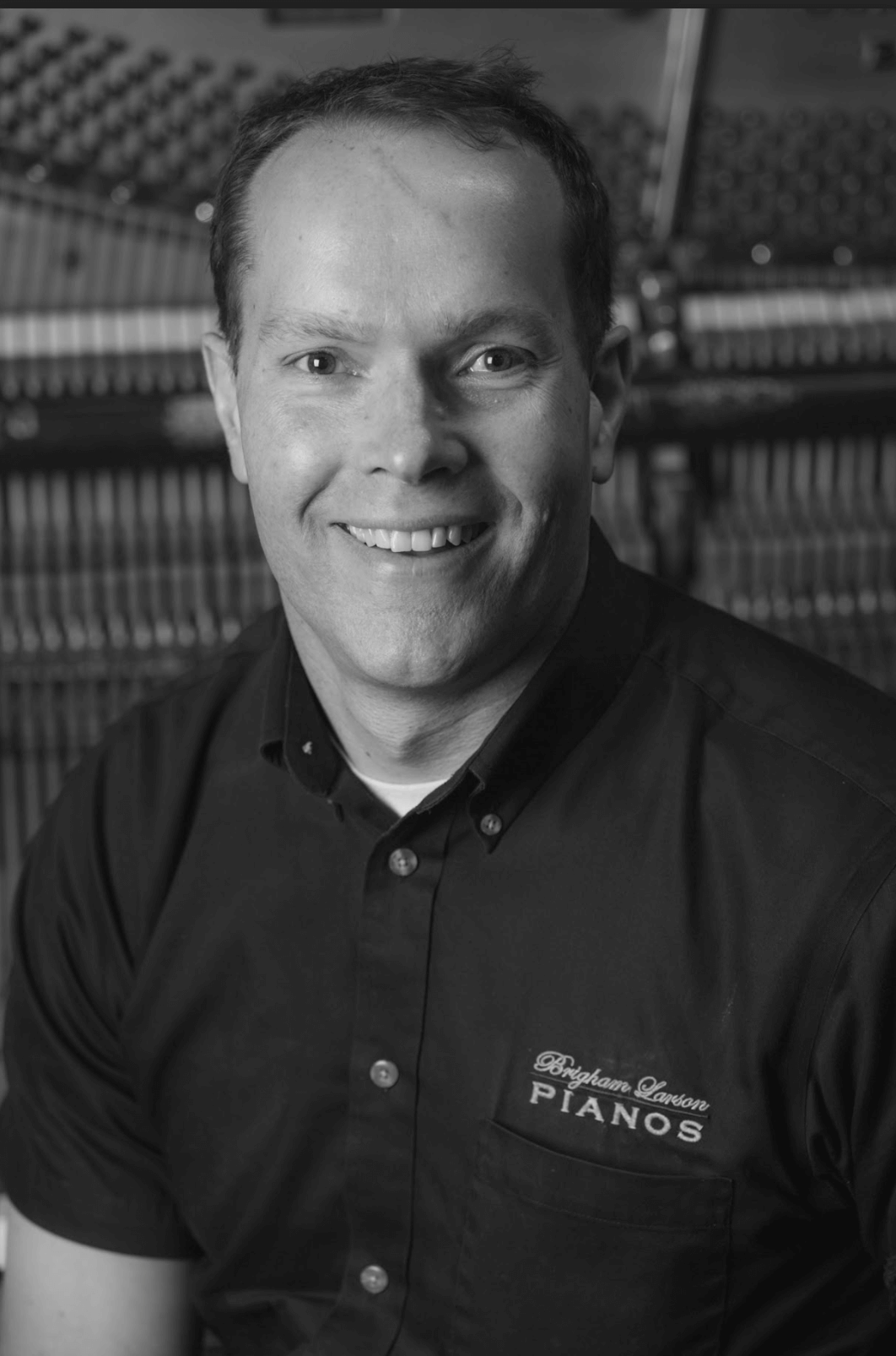 Brigham Larson owner of Brigham Larson Pianos. Registered Piano Technician. Piano sales, heirloom restoration, Hailun exclusive dealer, Nationwide piano restoration. Father, friend, musician, small business owner.