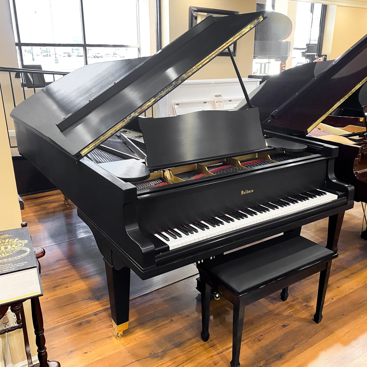 Image 2 of 1934 Baldwin 9' Concert Grand Black