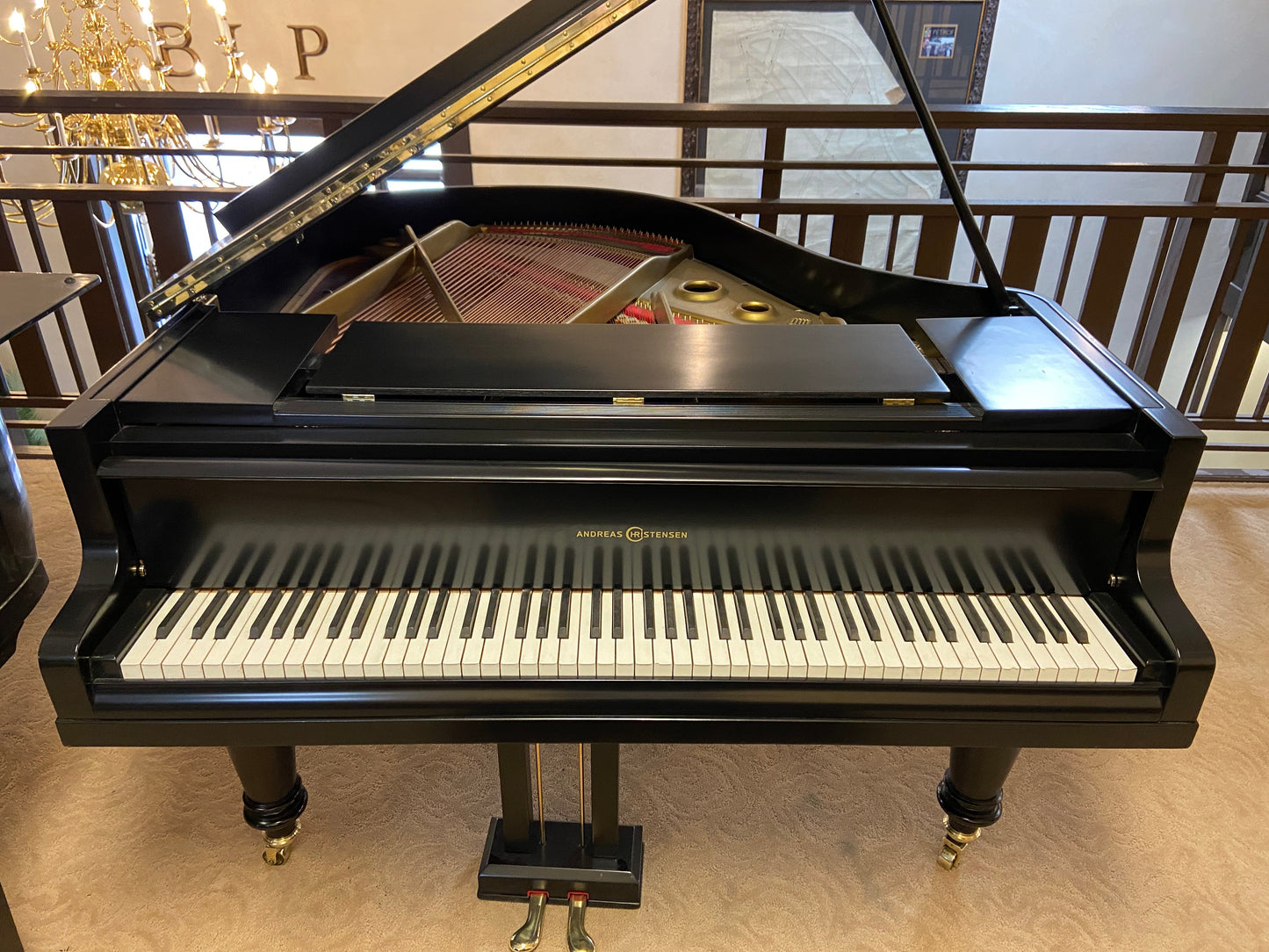 Image 2 of 1920s Andreas Christensen 4'8" / Satin Ebony