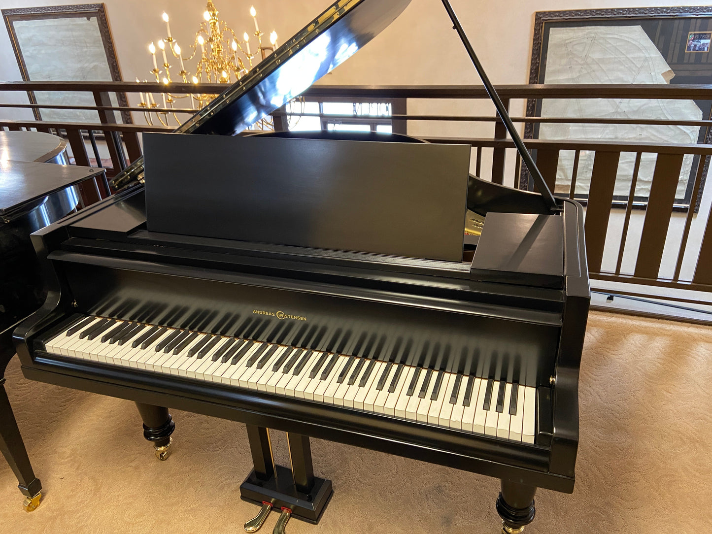 Image 4 of 1920s Andreas Christensen 4'8" / Satin Ebony