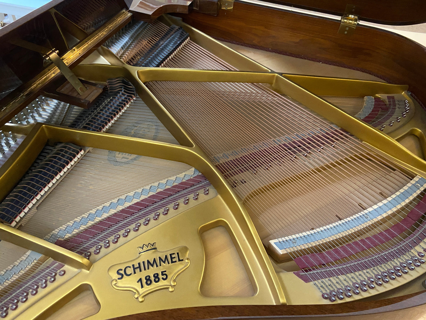 Image 4 of 1982 Schimmel Grand 5'/ Walnut
