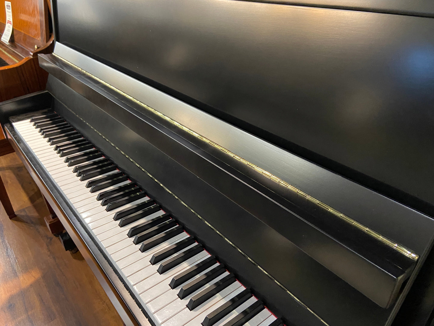 Image 2 of Petrof 118 Upright 48" Satin Ebony