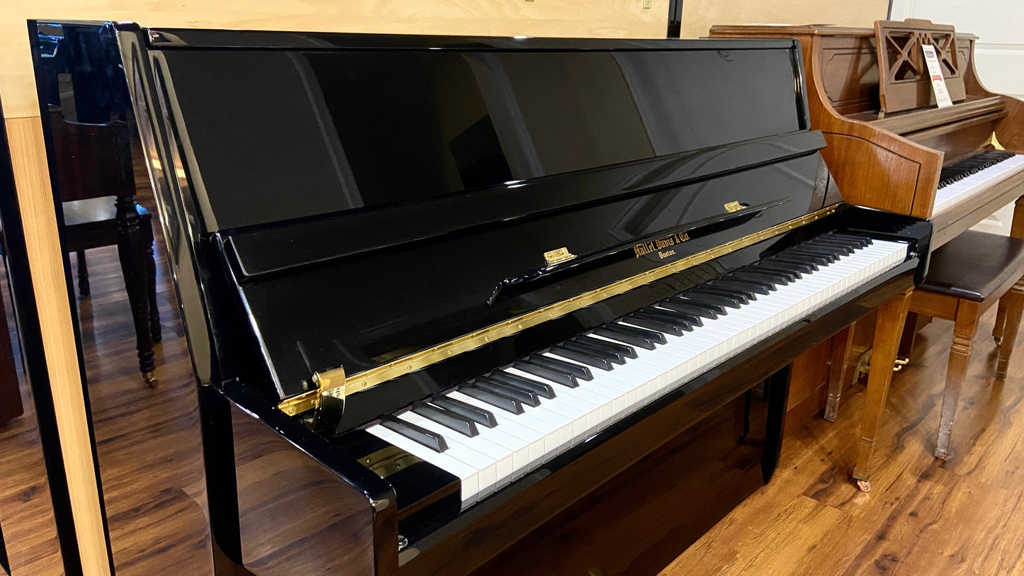 Image 4 of Hallet Davis 109/43" Polished Black Console Upright