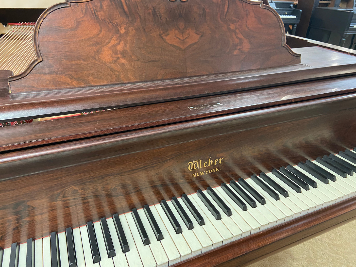 Image 3 of 1882 Weber Grand Rosewood 6'3"