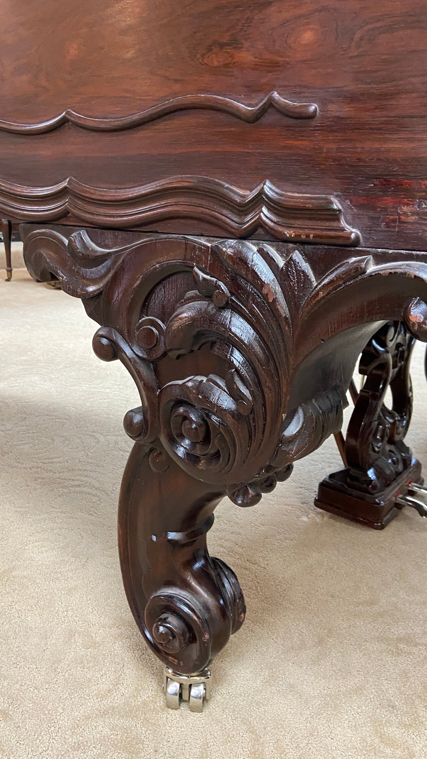 Image 11 of 1882 Weber Grand Rosewood 6'3"