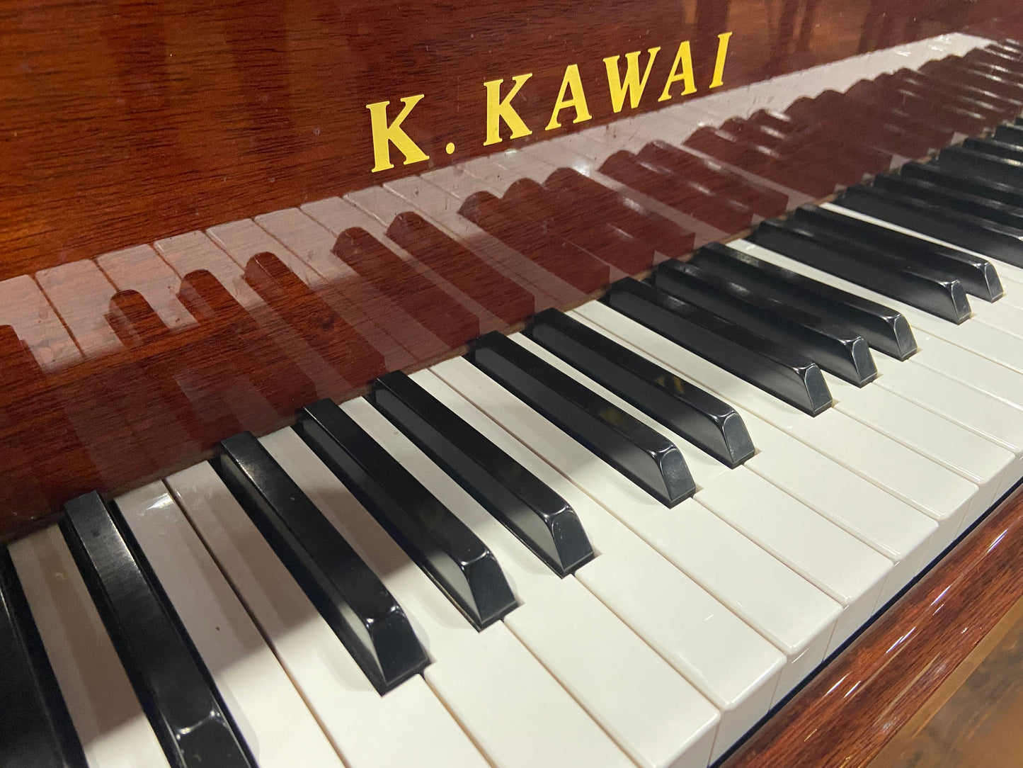 Image 2 of 2012 Kawai GM-12 Polished Mahogany 4'10"