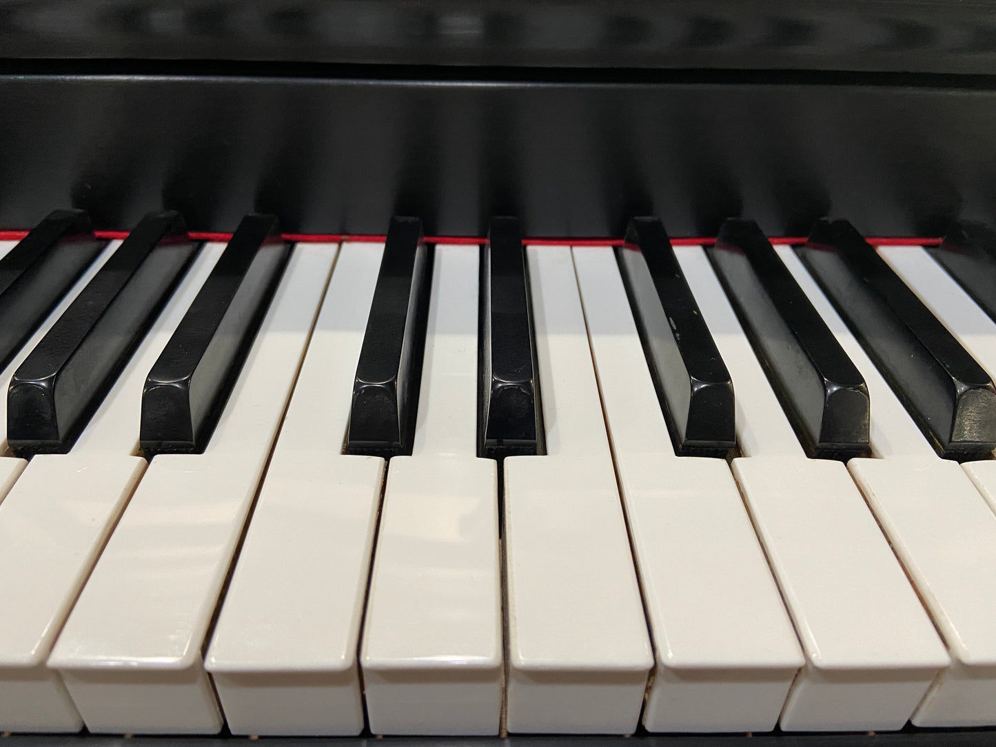 Image 8 of 1952 Wurlitzer Spinet / Satin Ebony