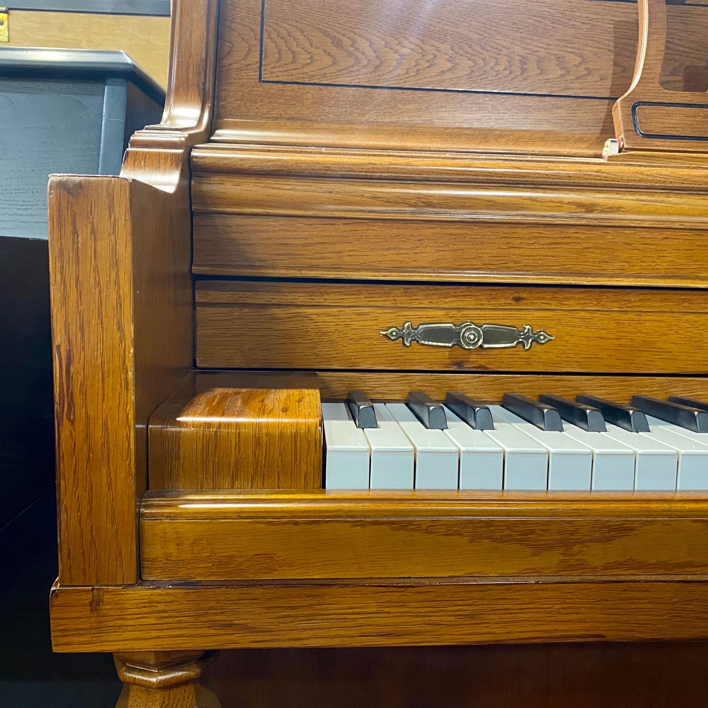 Image 5 of 1988 Young Chang 42" / Walnut Console