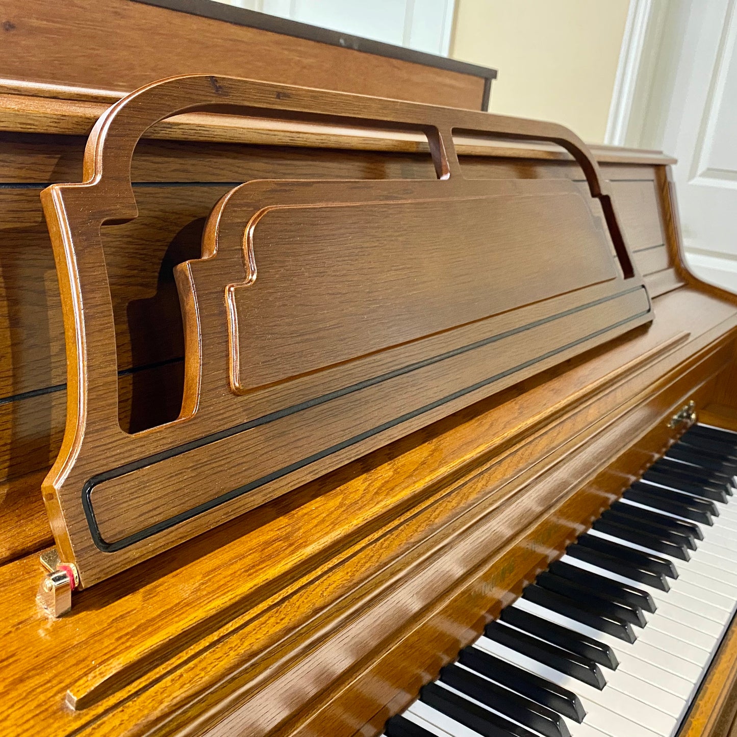 Image 7 of 1988 Young Chang 42" / Walnut Console