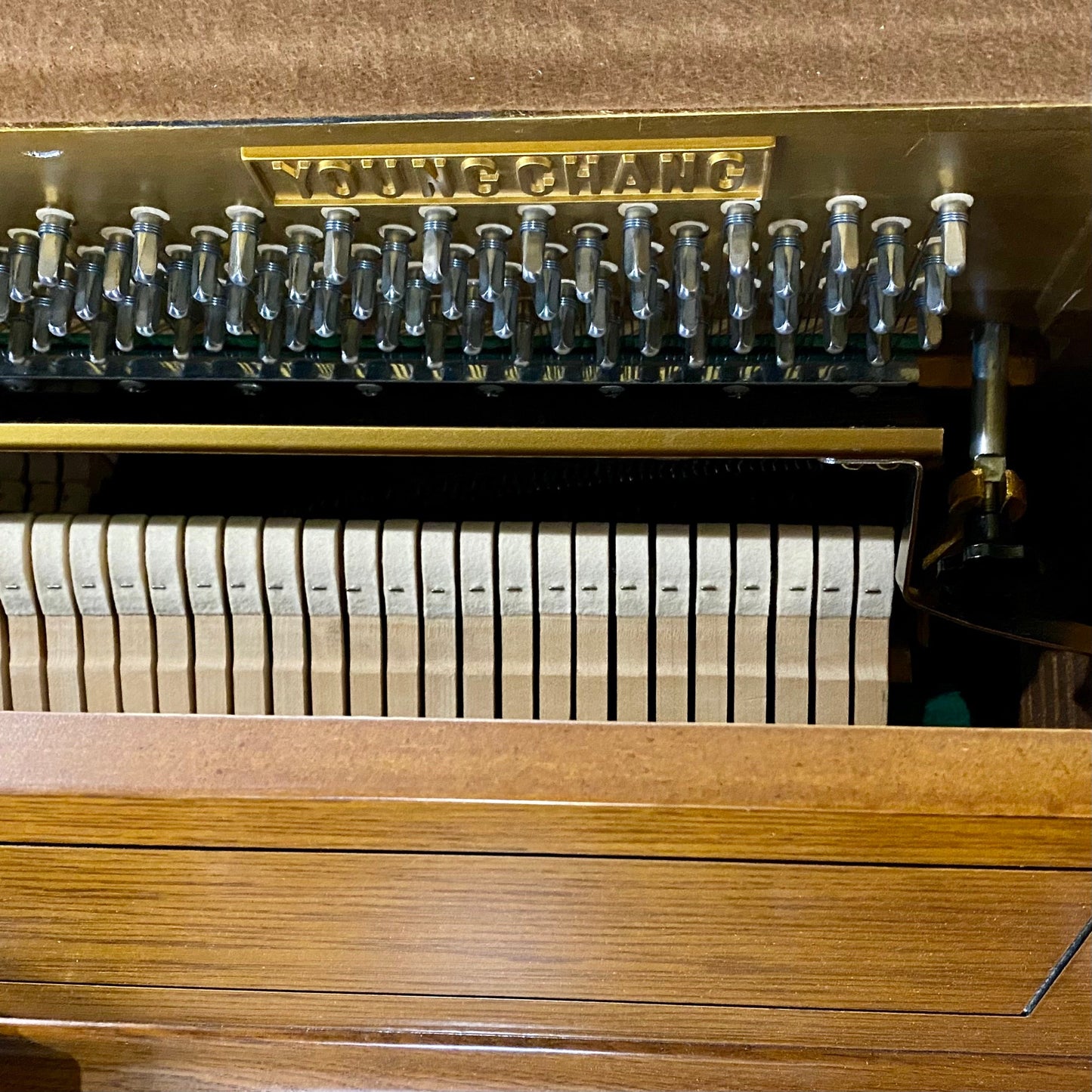 Image 9 of 1988 Young Chang 42" / Walnut Console