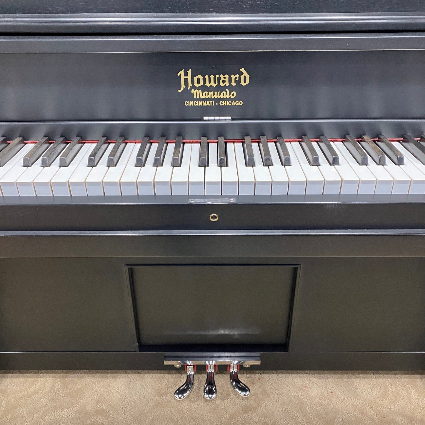 Image 5 of 1916 Howard Upright 57" / Satin Black