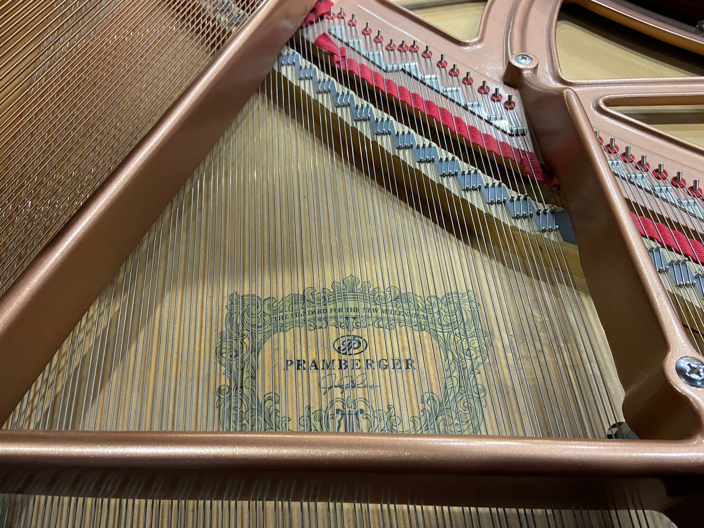 Image 8 of 2003 Young Chang Pramberger Grand / 6'1/ Bubinga Finish with QRS Self Playing System