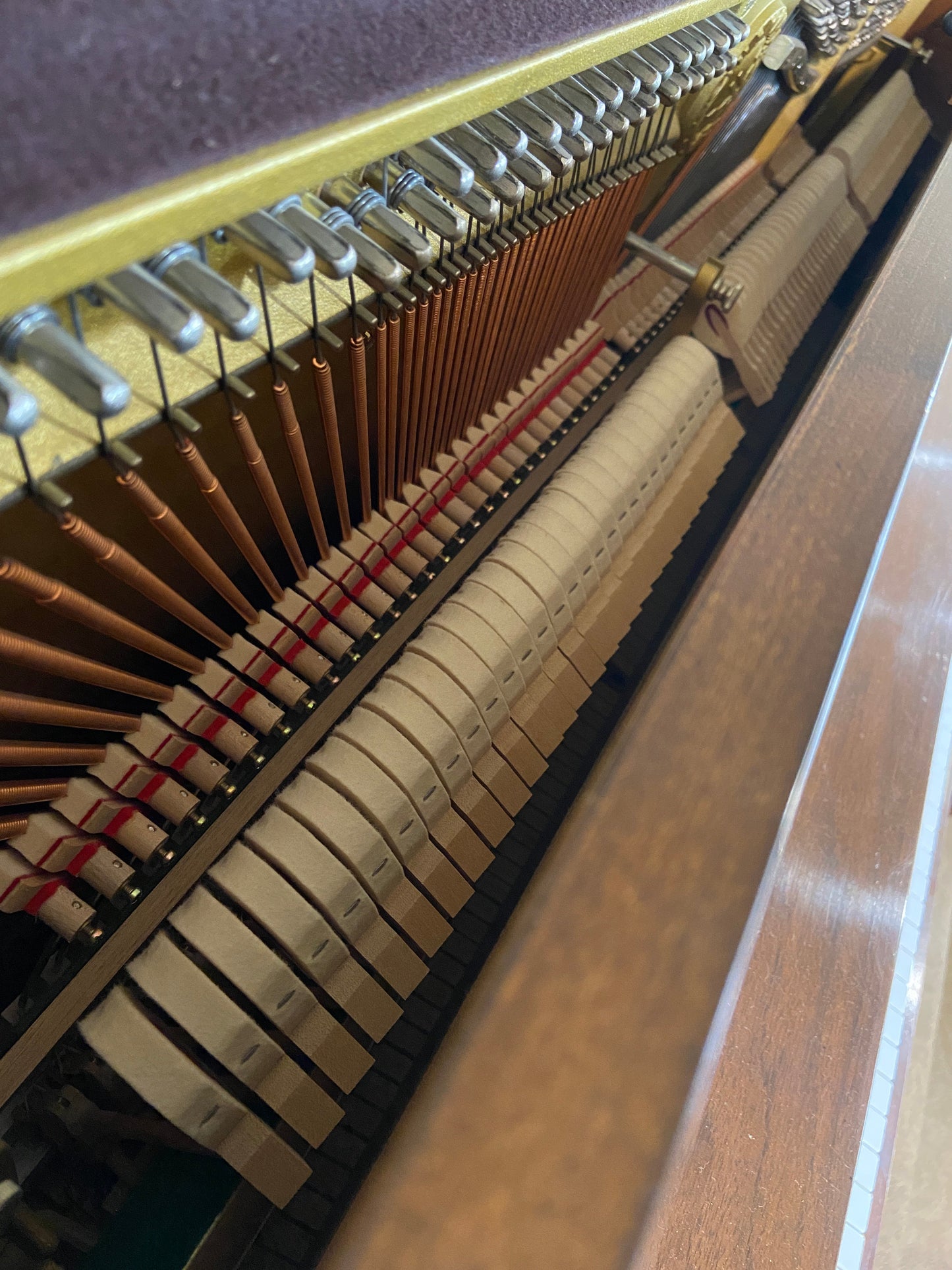 Image 21 of 1994 Yamaha P22 45" Upright Piano / Walnut